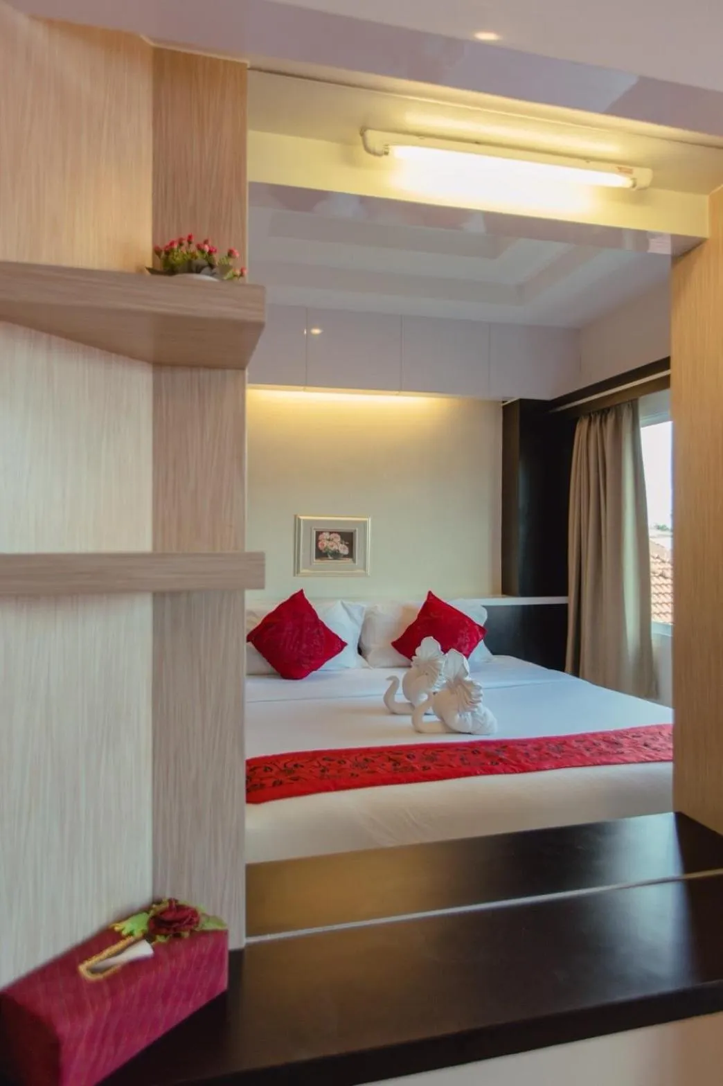 Bed in Excella Hotel