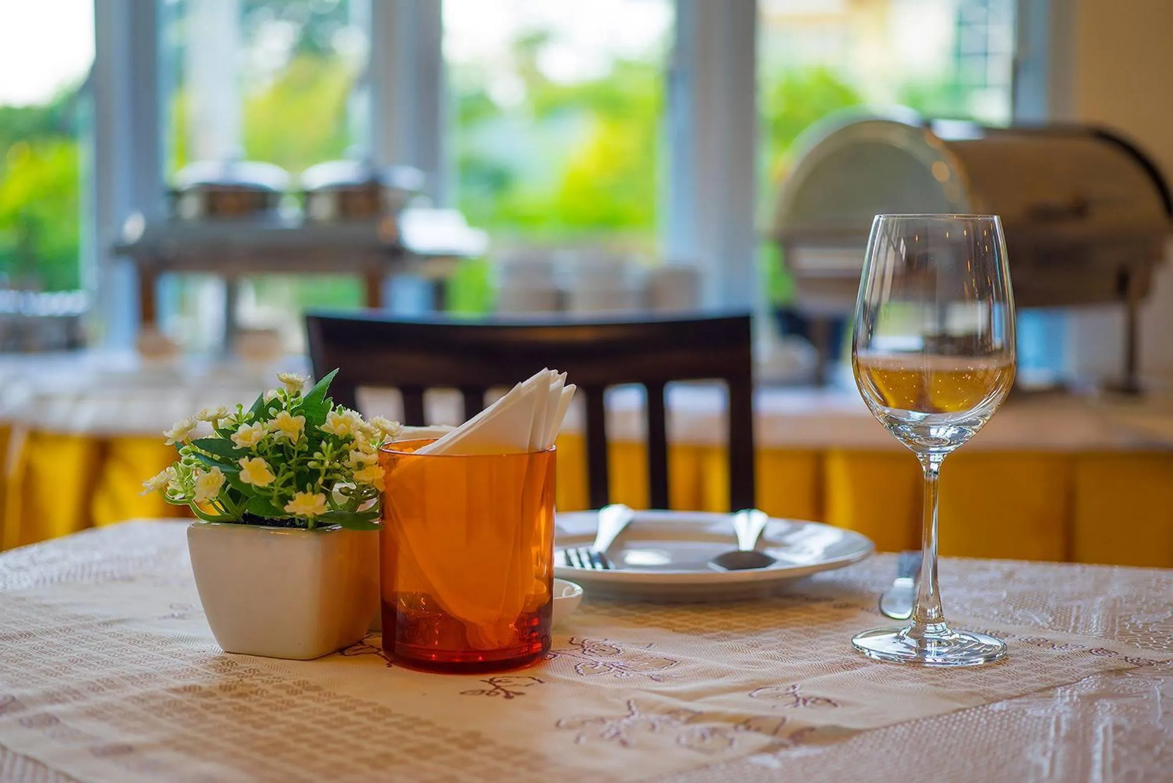 Food and drinks in Excella Hotel