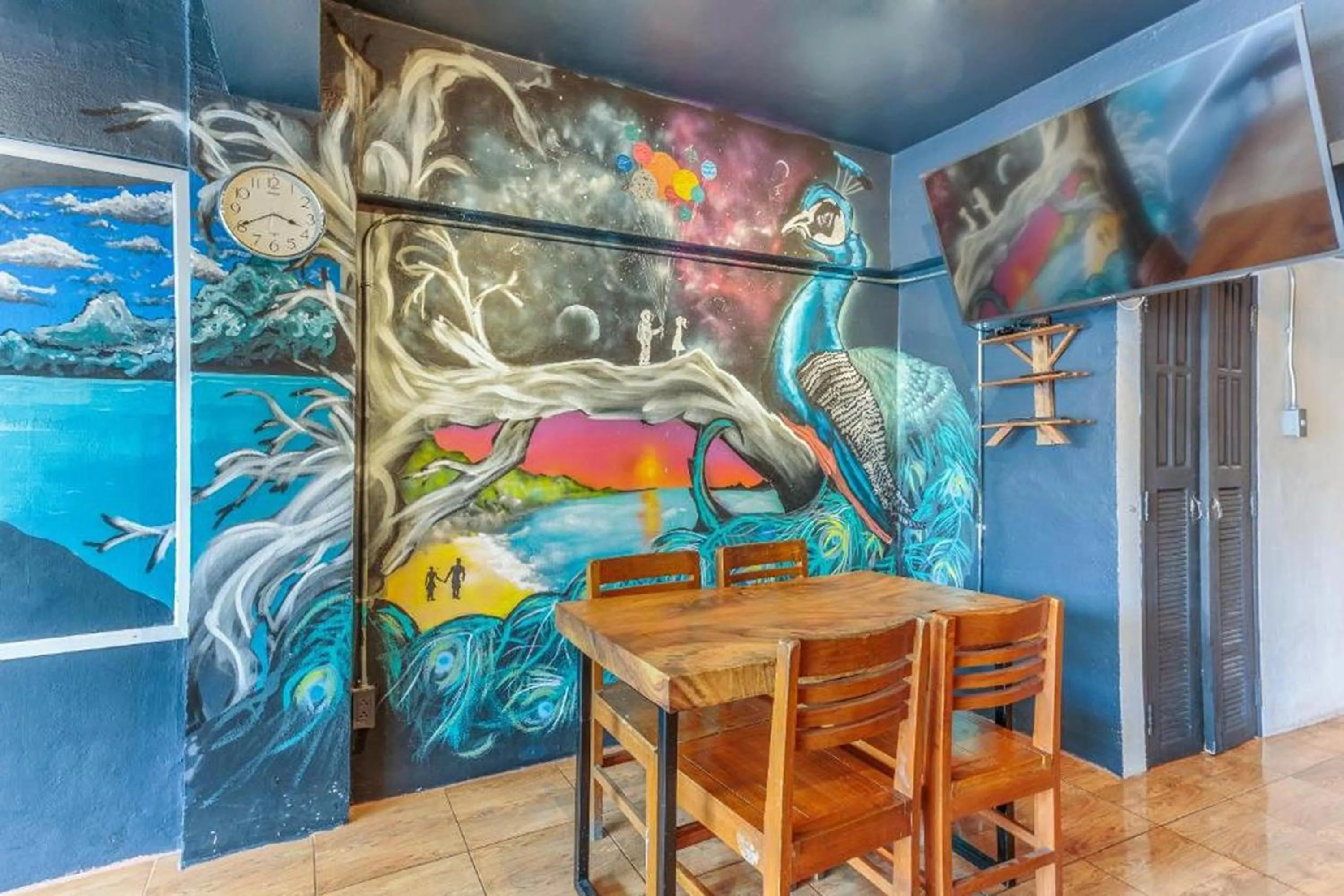 Living room in The Yak Cozy Chiang Mai