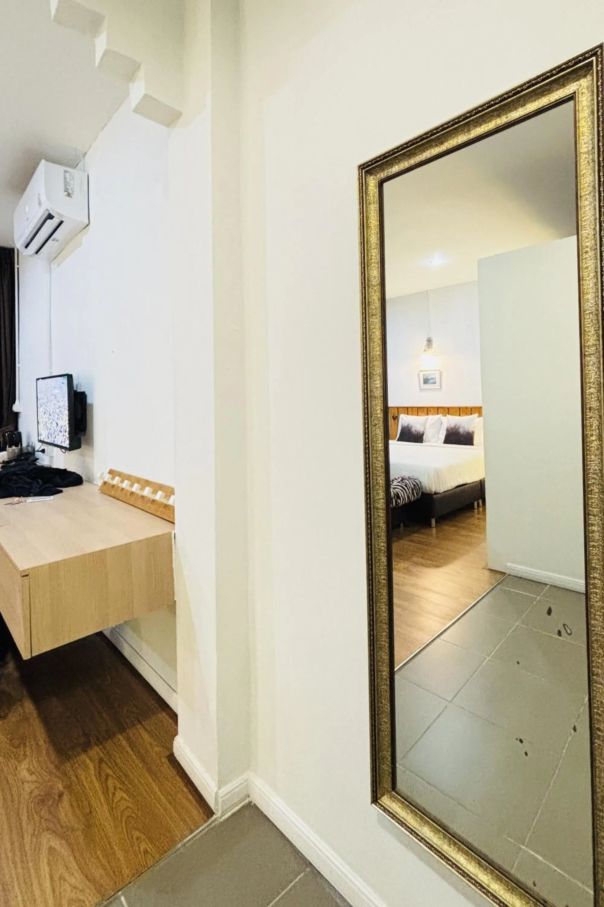 Bed in The Yak Cozy Chiang Mai