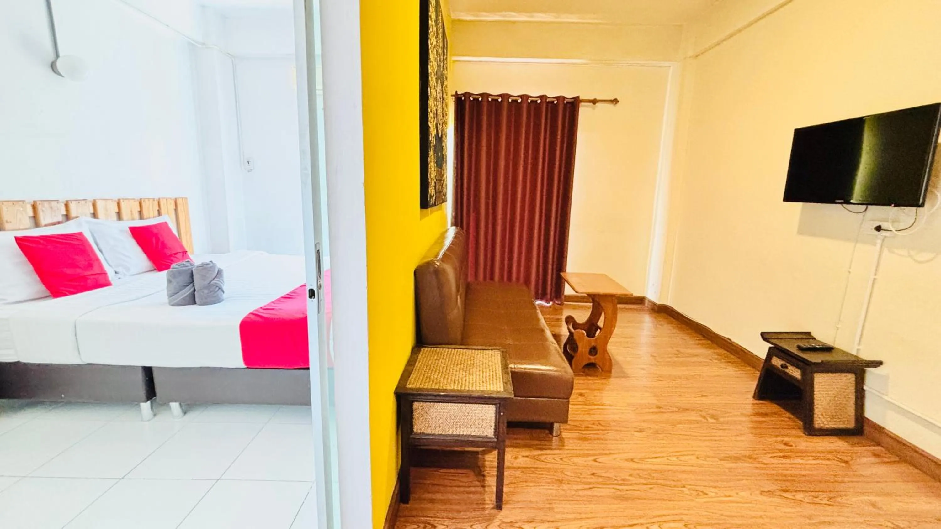 Bedroom in The Yak Cozy Chiang Mai