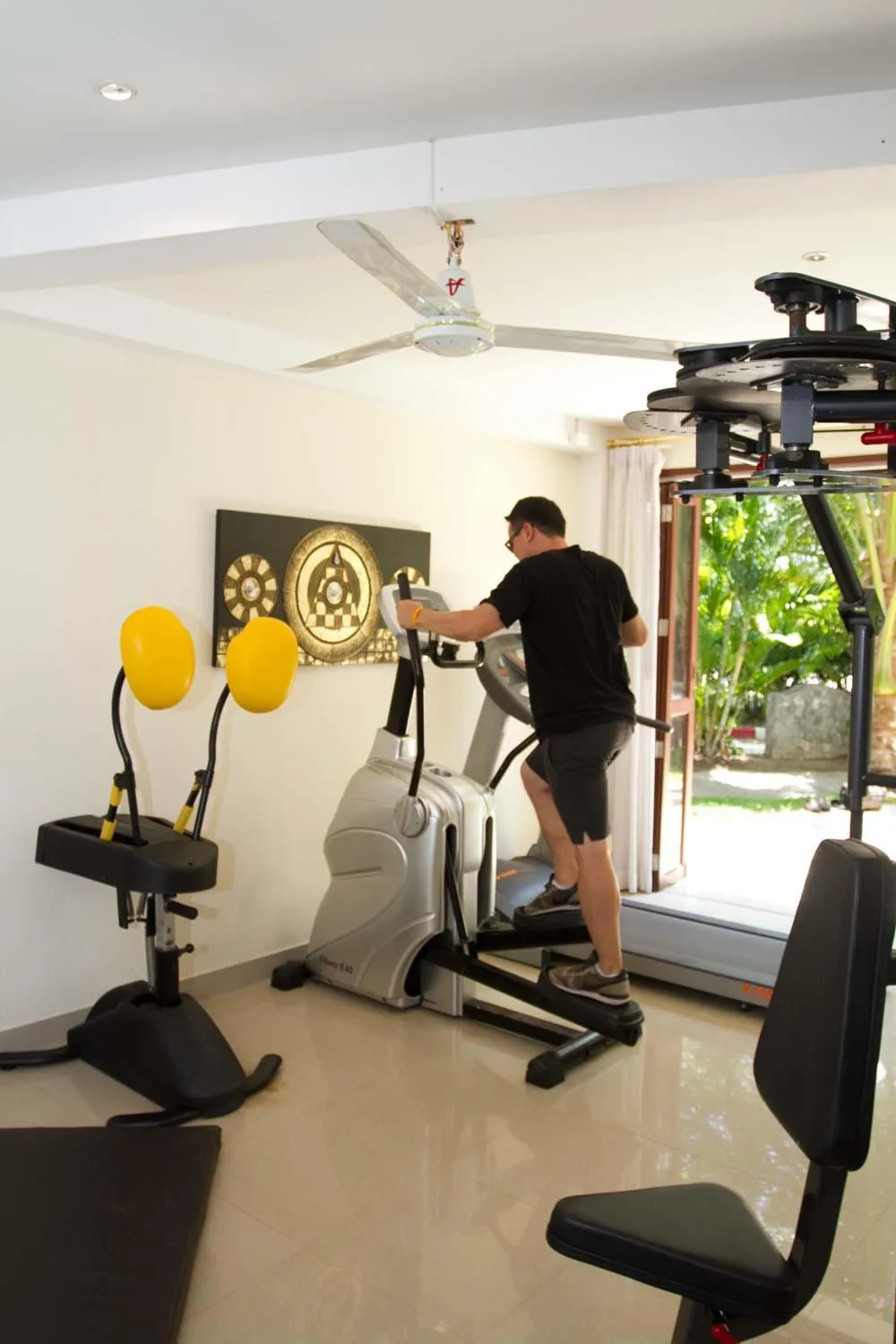 Fitness centre/facilities in VIP Chain Resort Pool Villa