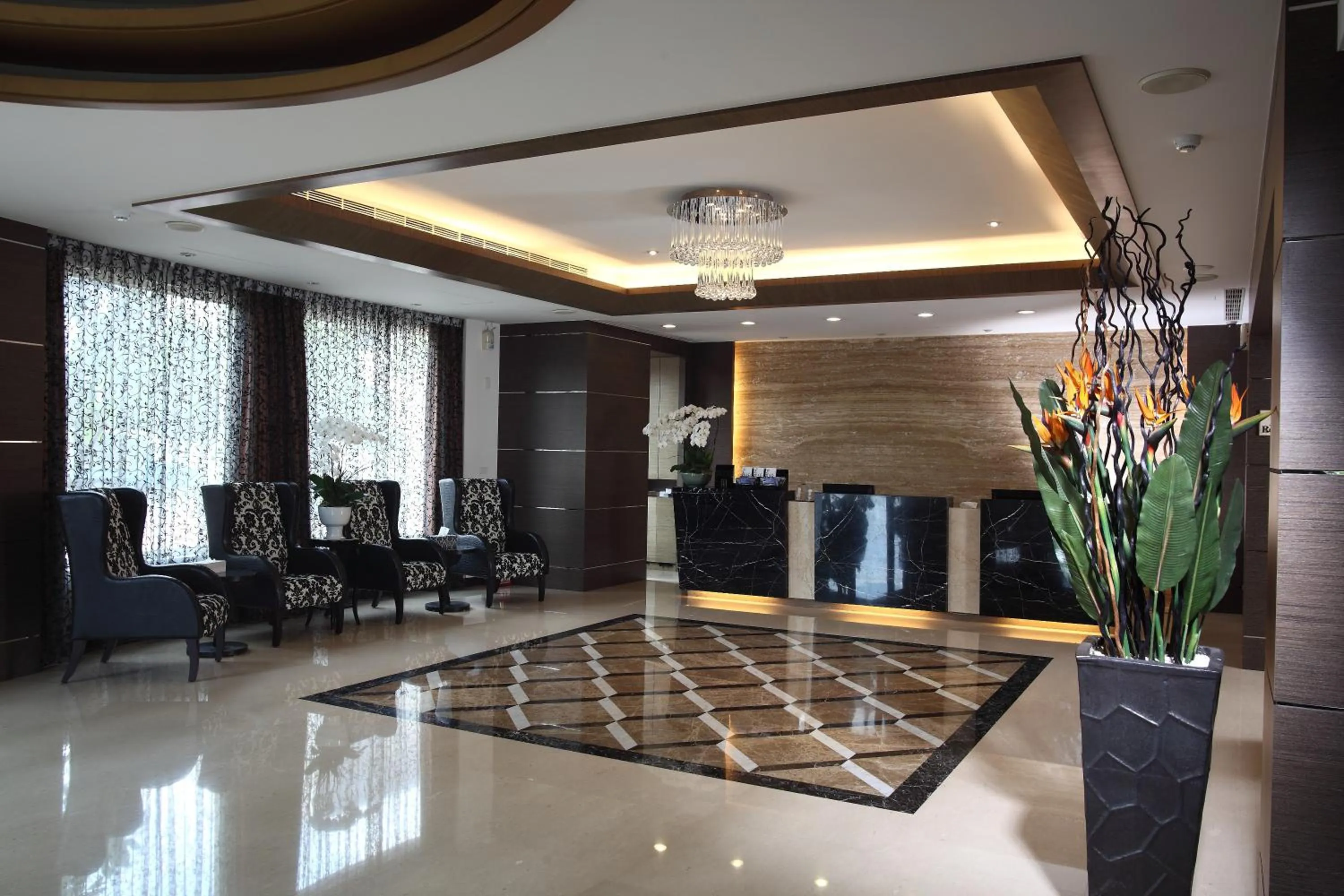 Lobby or reception in Chia Shih Pao Hotel