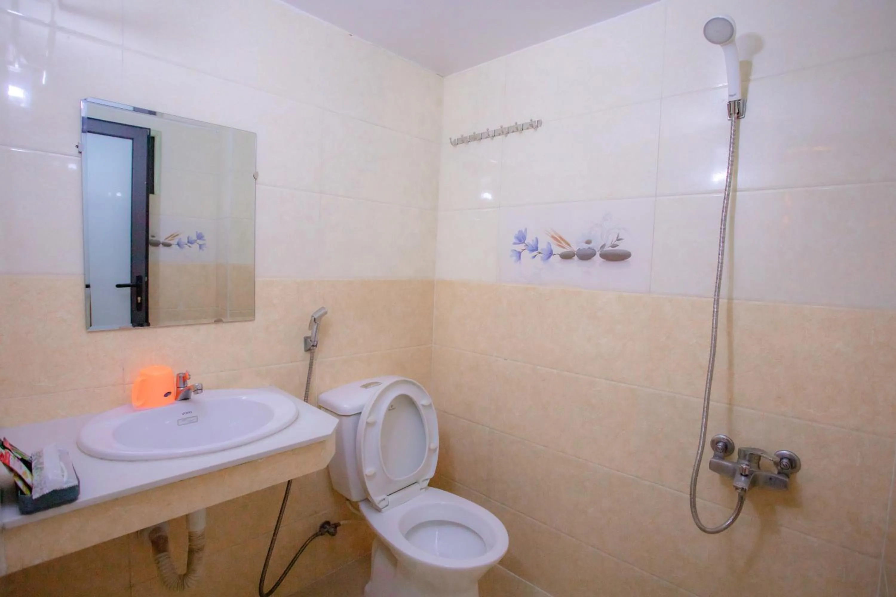 Bathroom in KHÁNH GIA HOTEL
