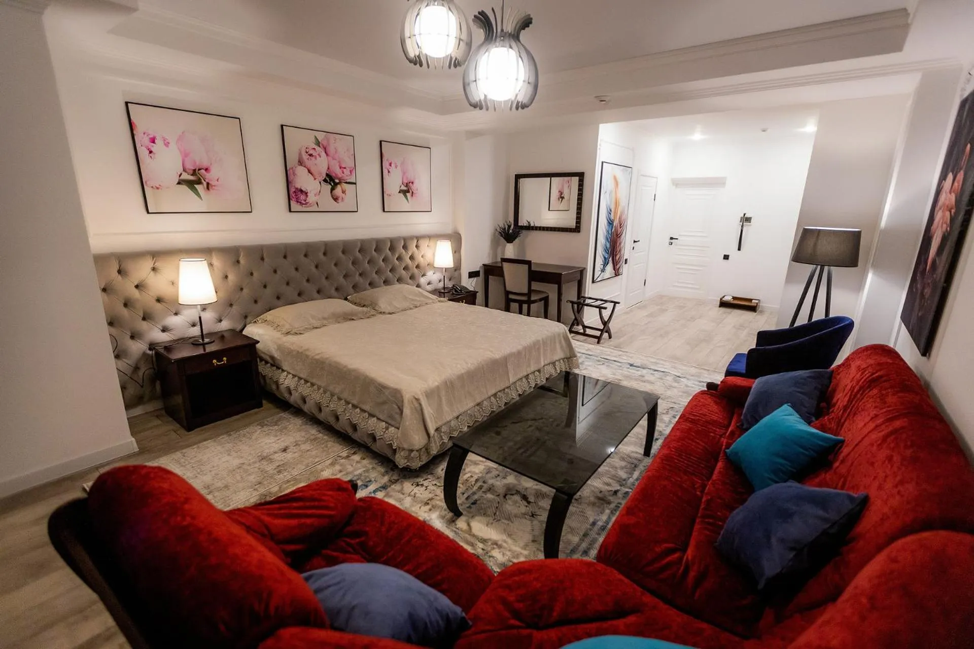 Bed in Metelitsa Hotel