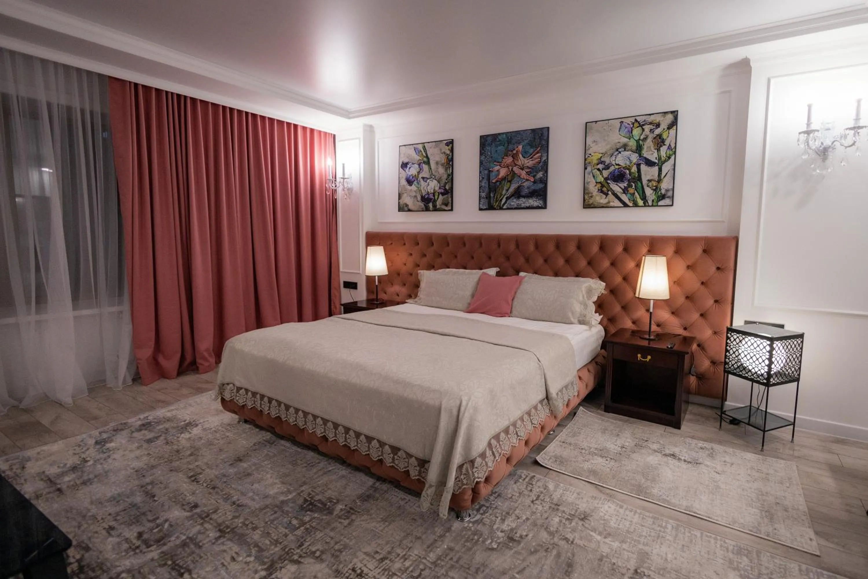 Bed in Metelitsa Hotel