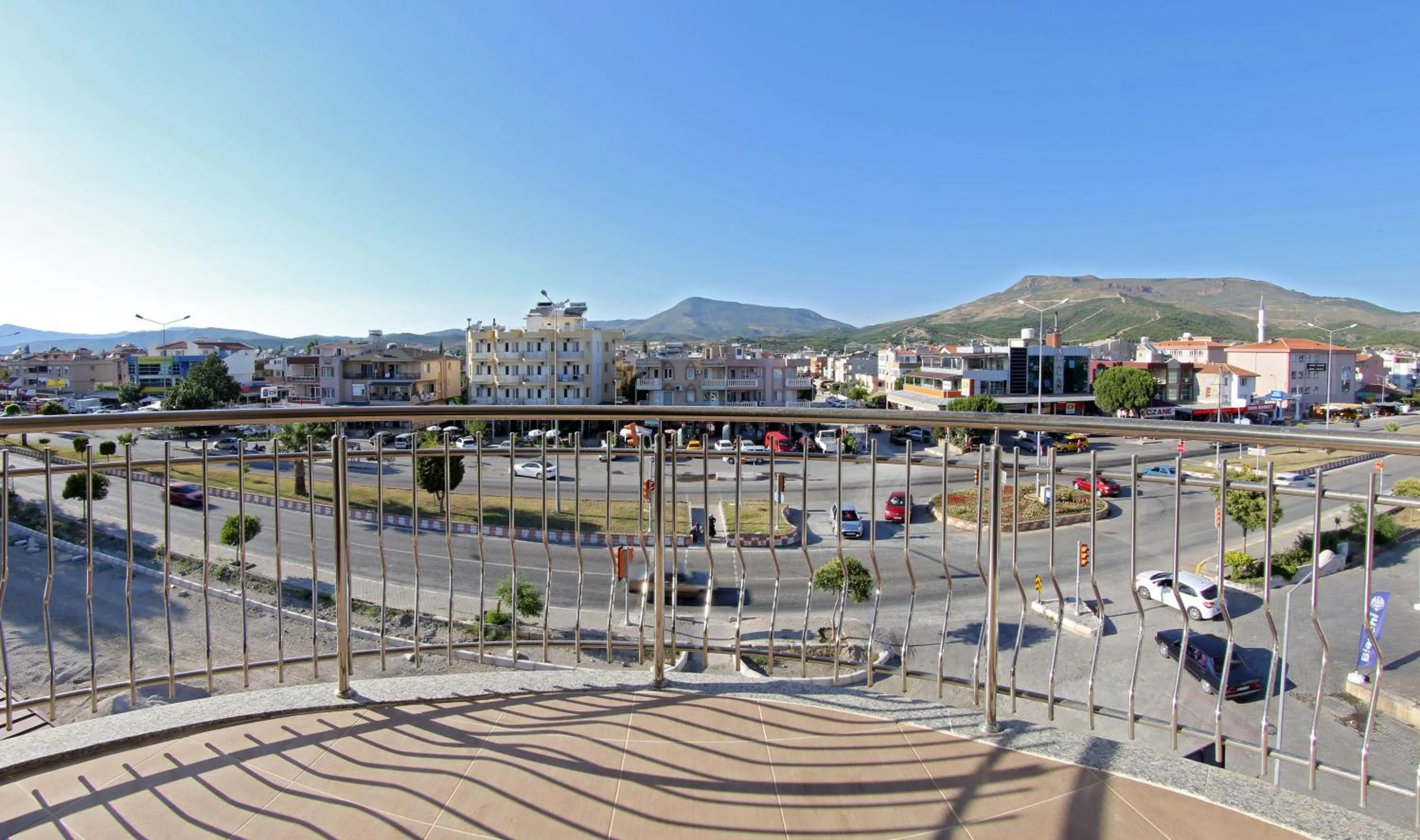 Balcony/Terrace in Lebedos Apart Hotel 1