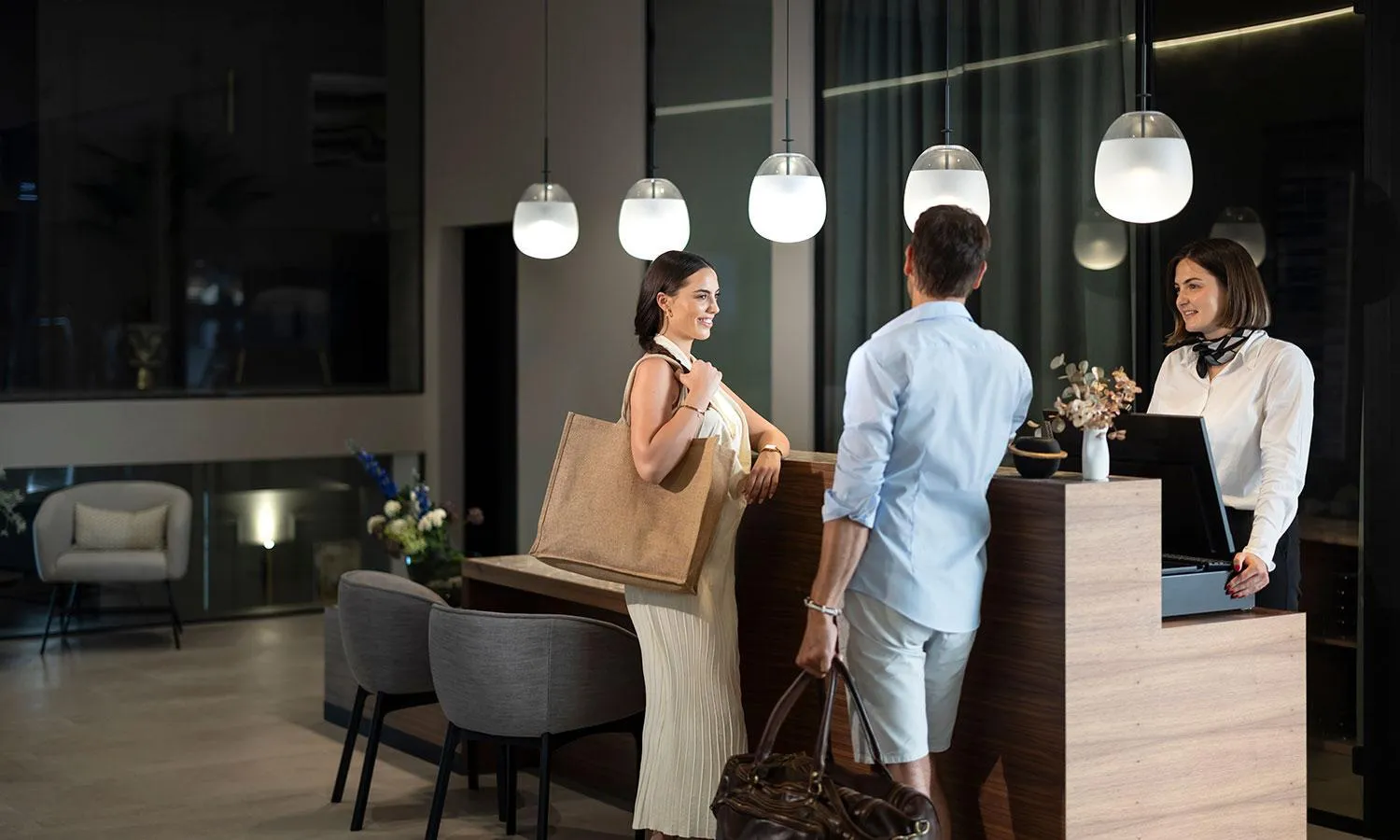 Lobby or reception in Aminess Younique Narrivi Hotel