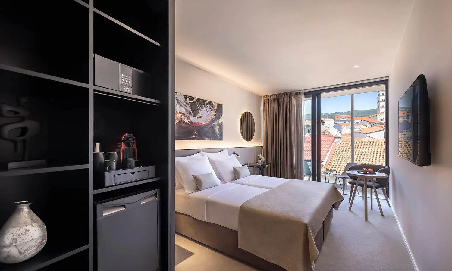 Bed in Aminess Younique Narrivi Hotel