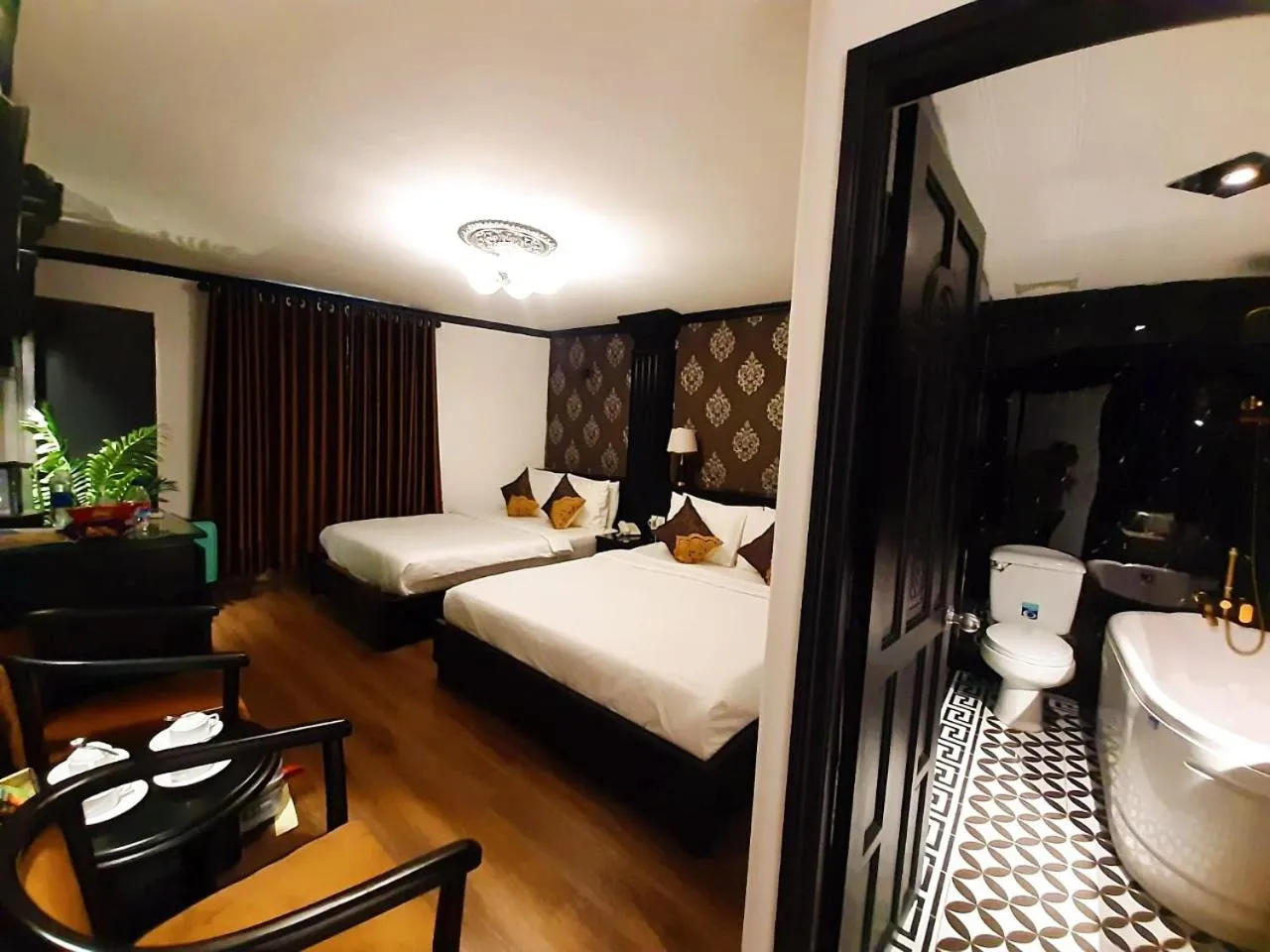 Living room, Bed in ROSA ZEN Hotel Spa