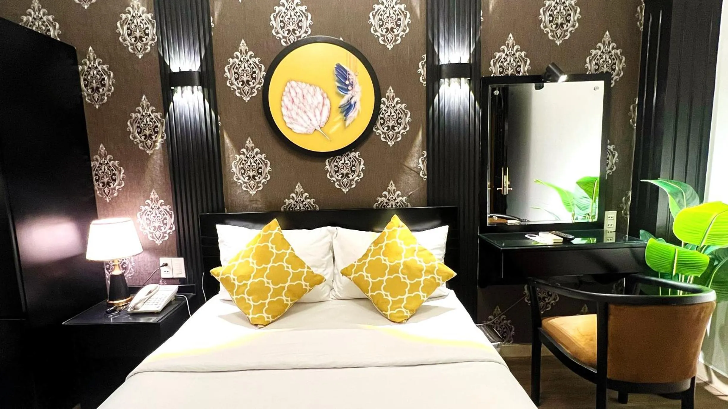 Bed in ROSA ZEN Hotel Spa