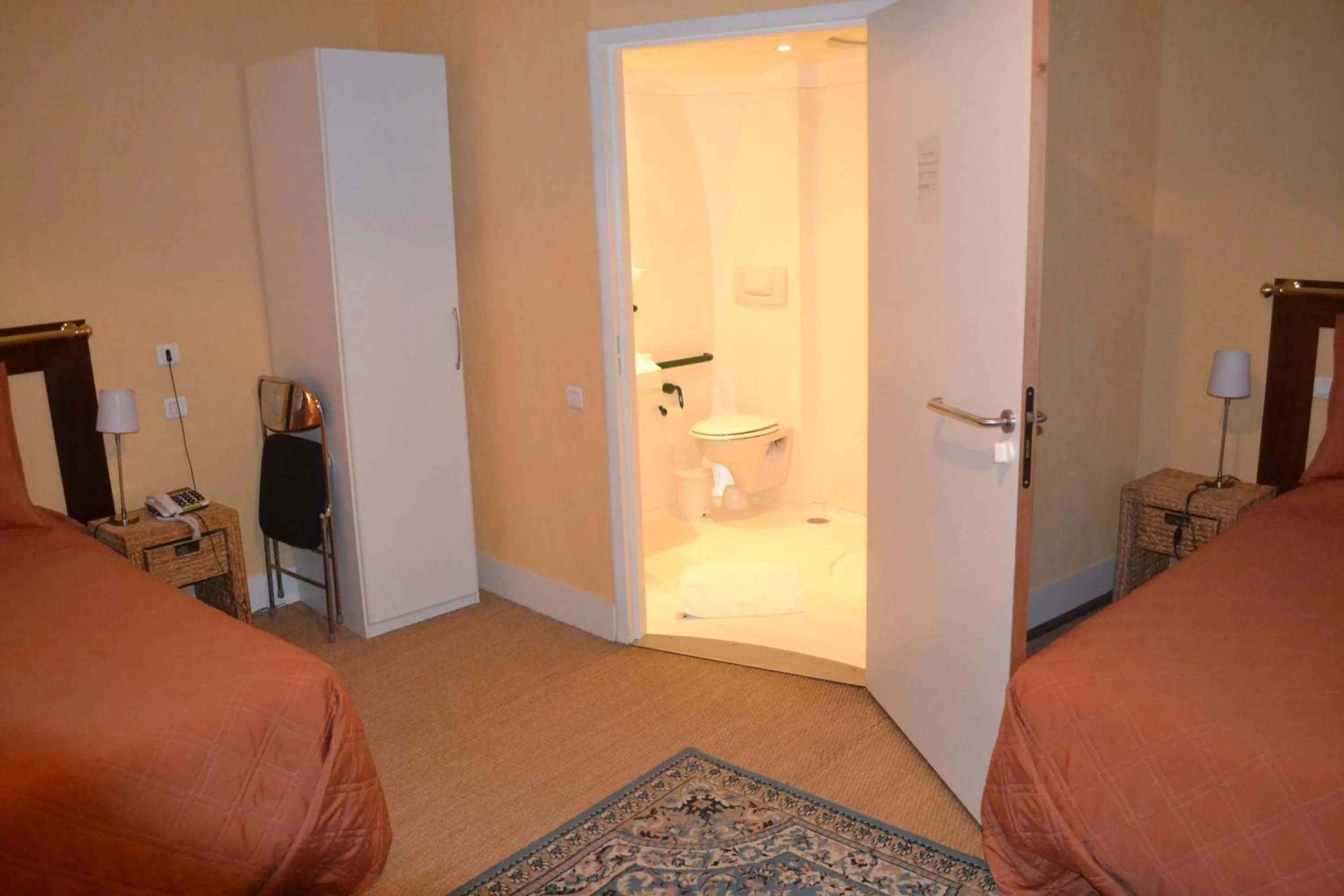 Decorative detail, TV/Entertainment Center in Hôtel de France