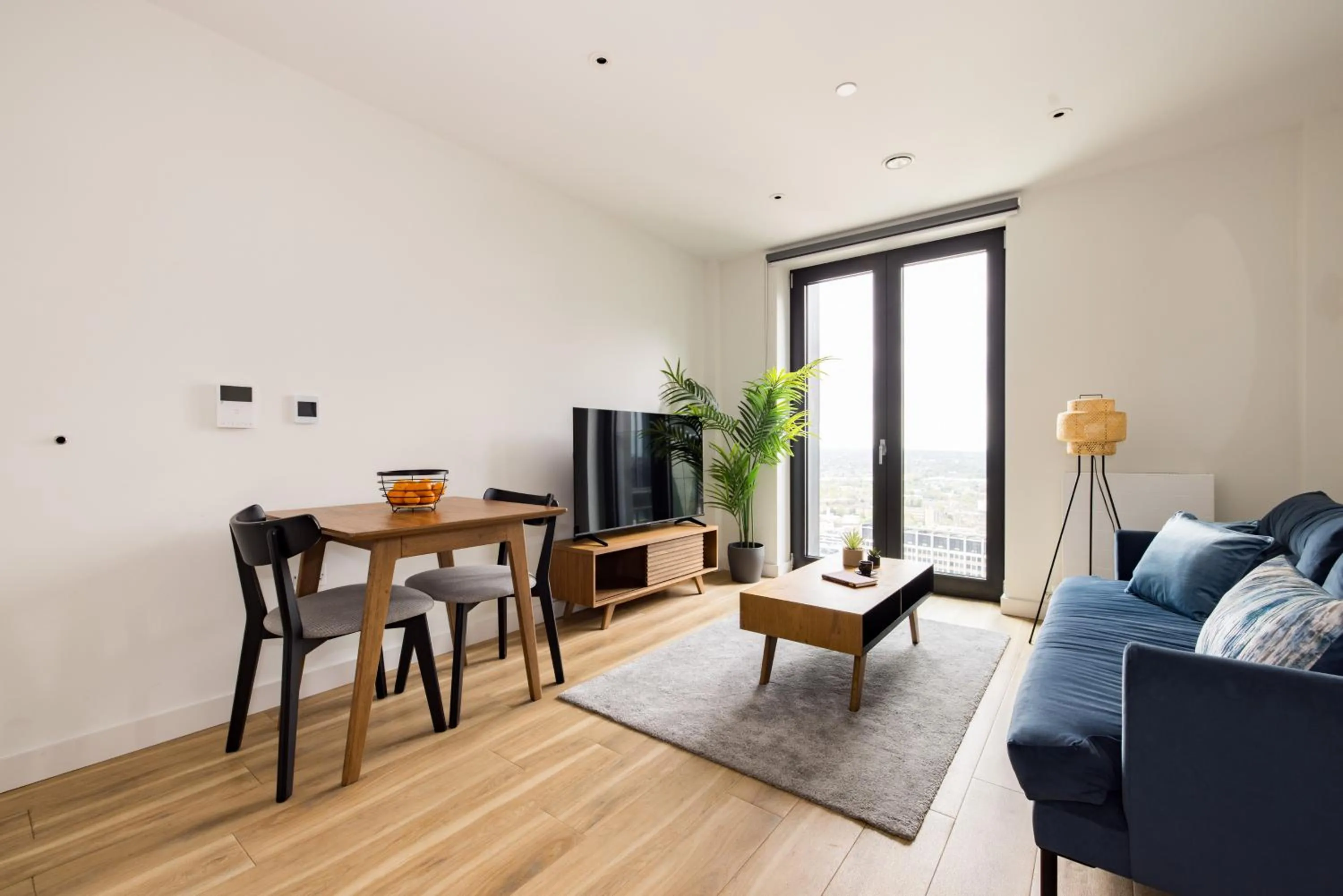 Living room in Charles Hope London Croydon