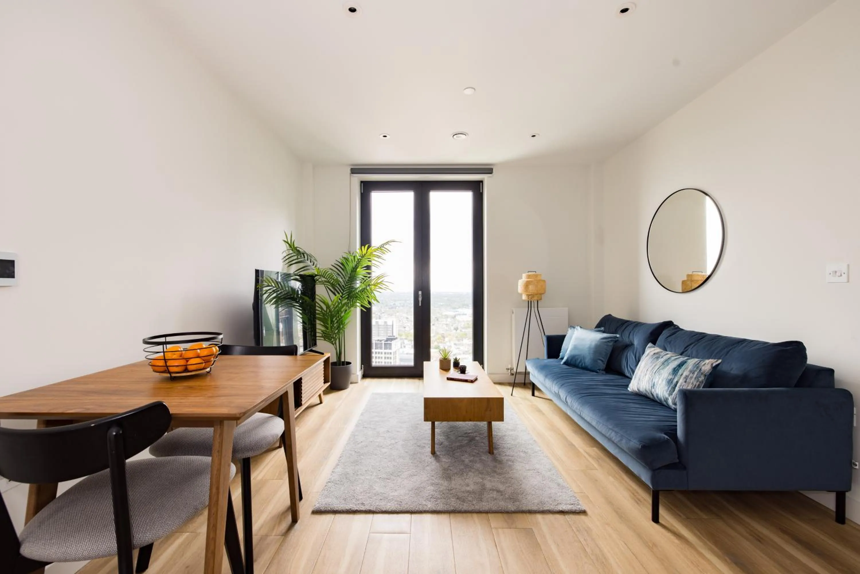 Living room in Charles Hope London Croydon