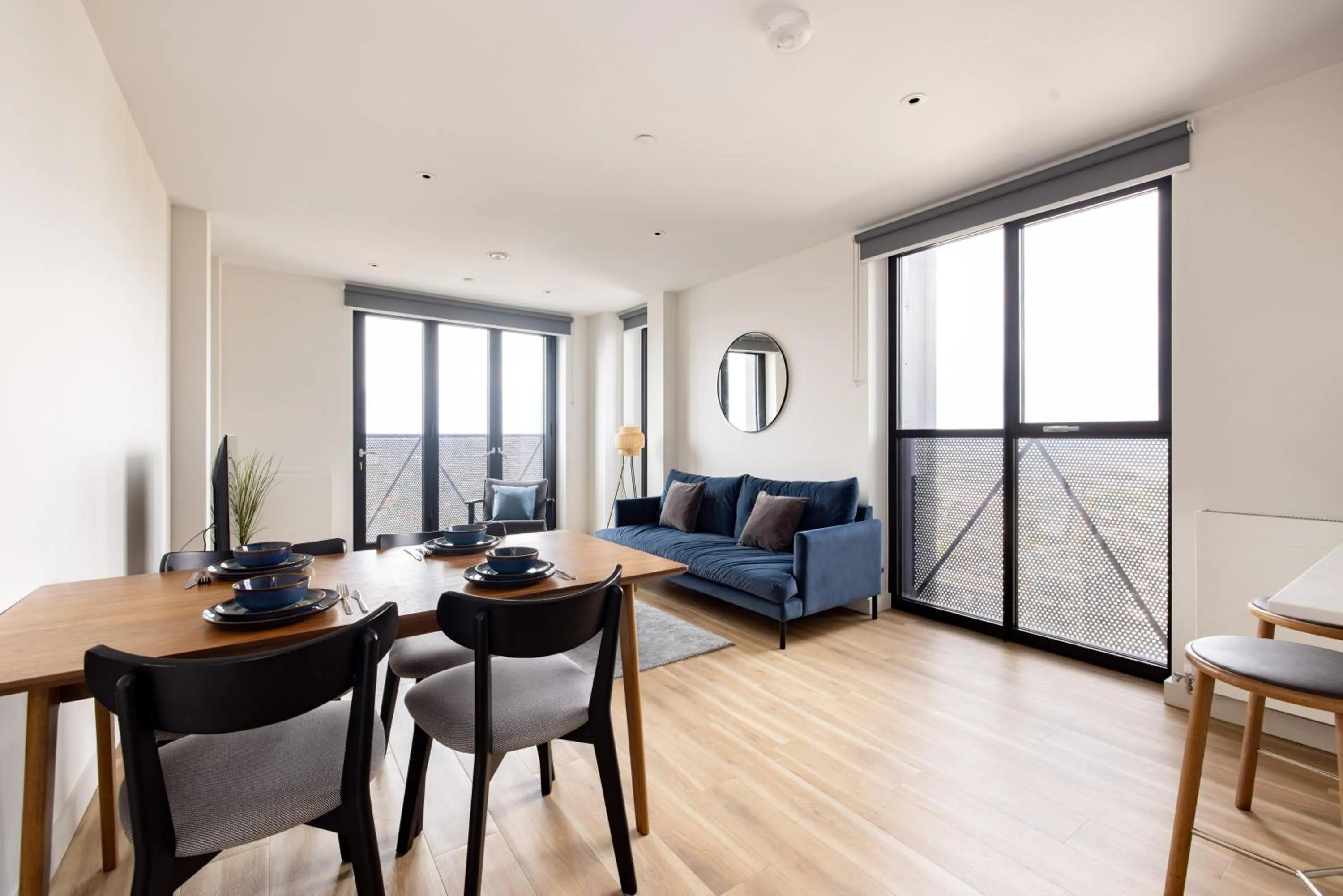 Living room in Charles Hope London Croydon