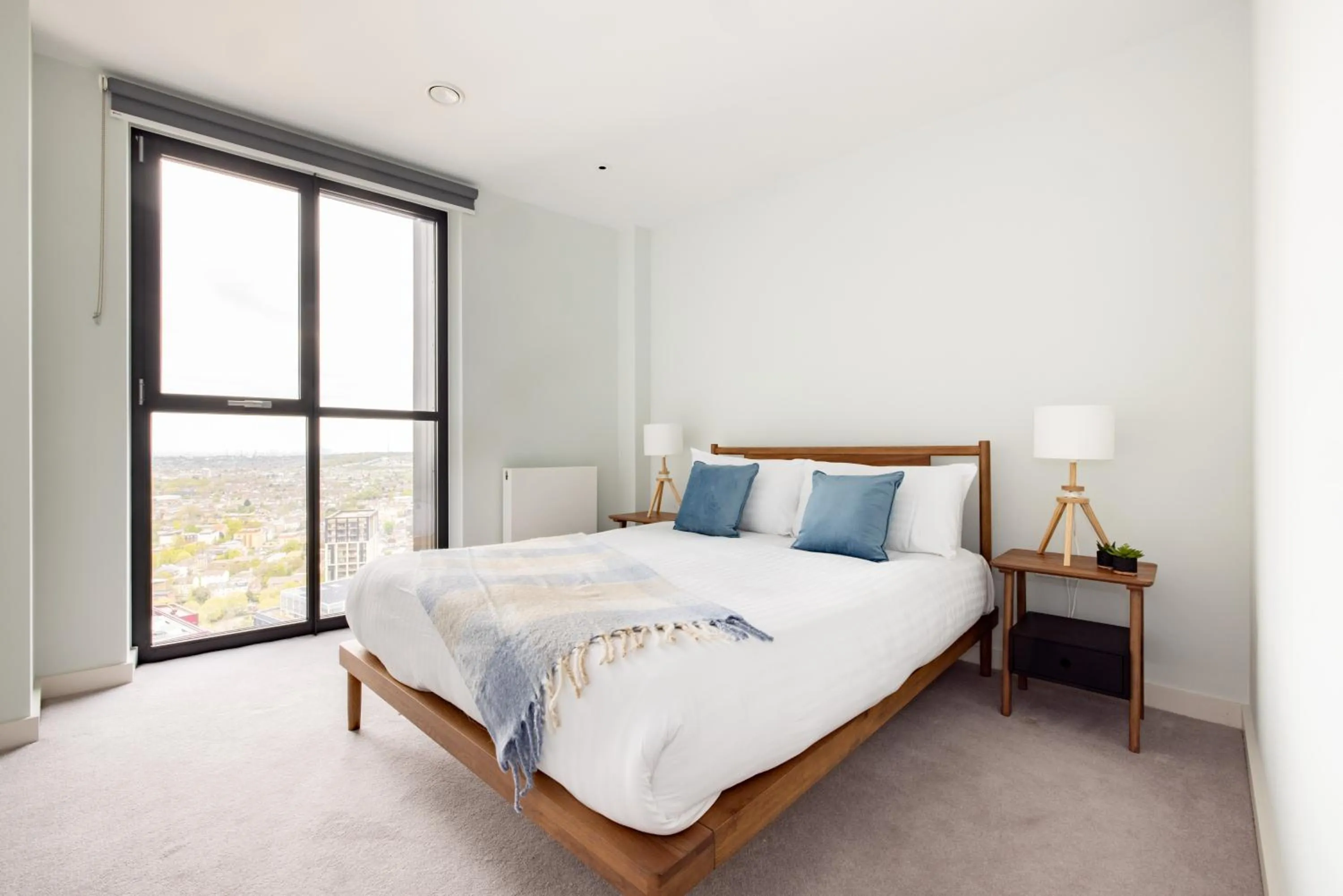 Bedroom, Bed in Charles Hope London Croydon