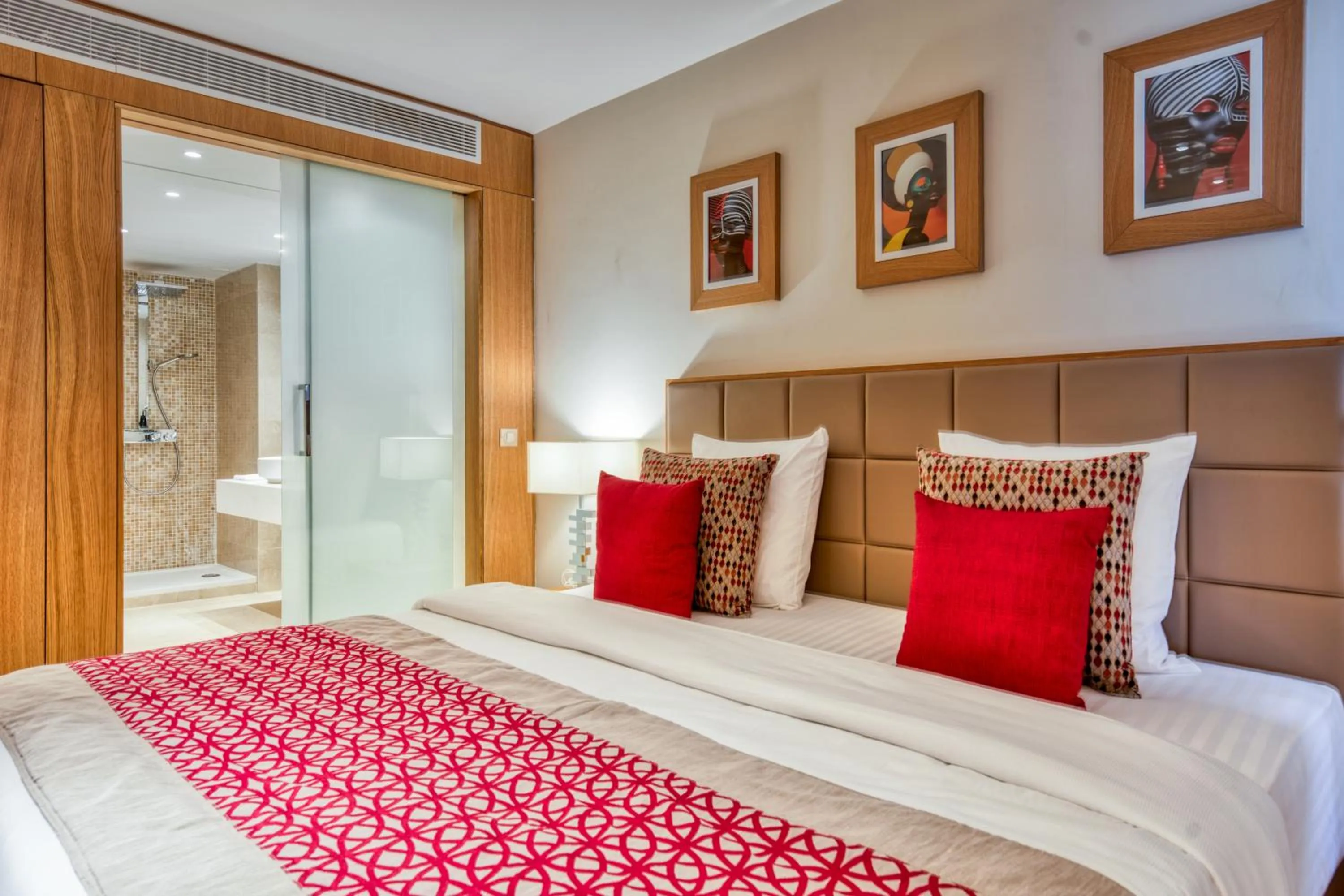 Bed in Azalaï Hôtel Dakar