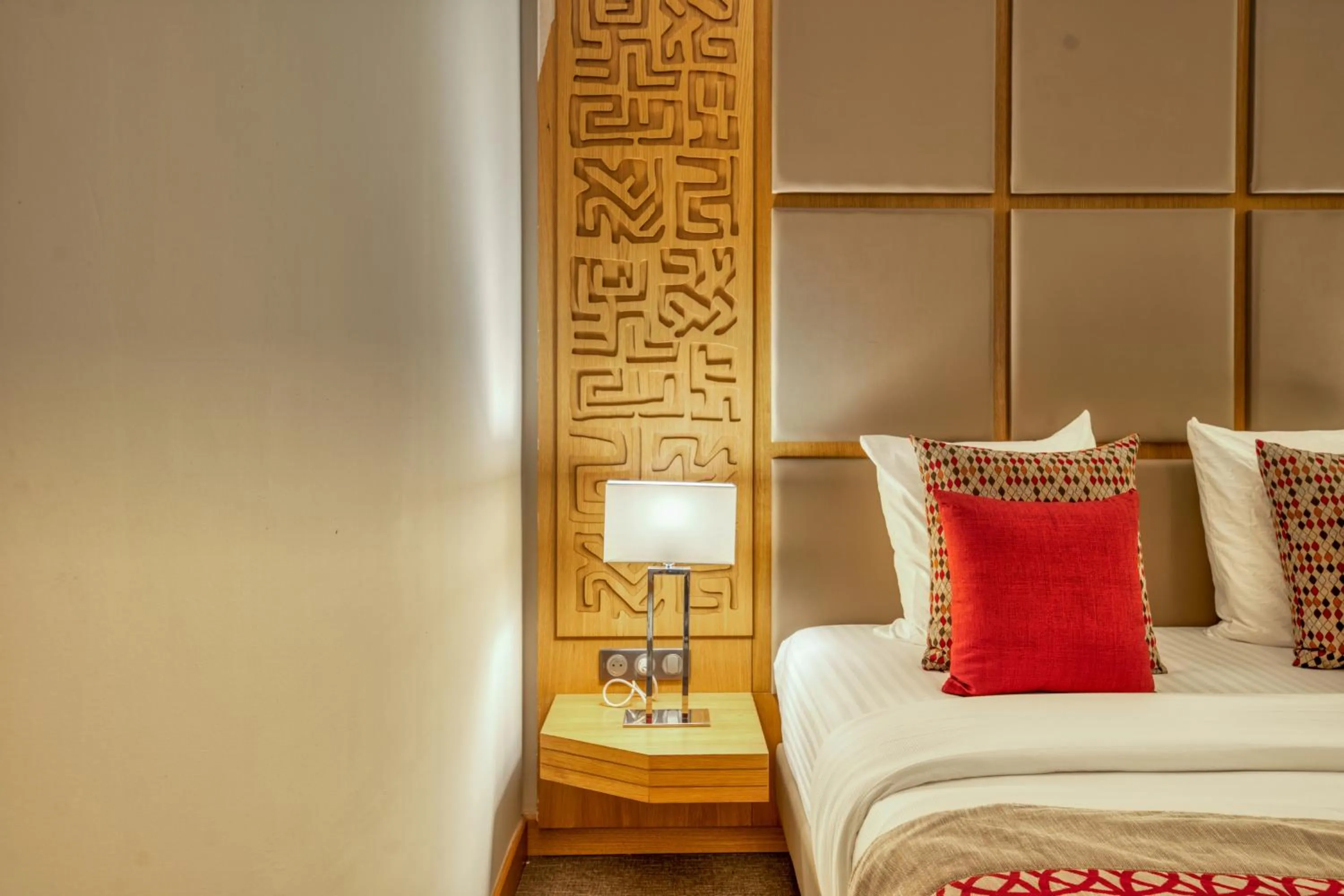 Bed in Azalaï Hôtel Dakar