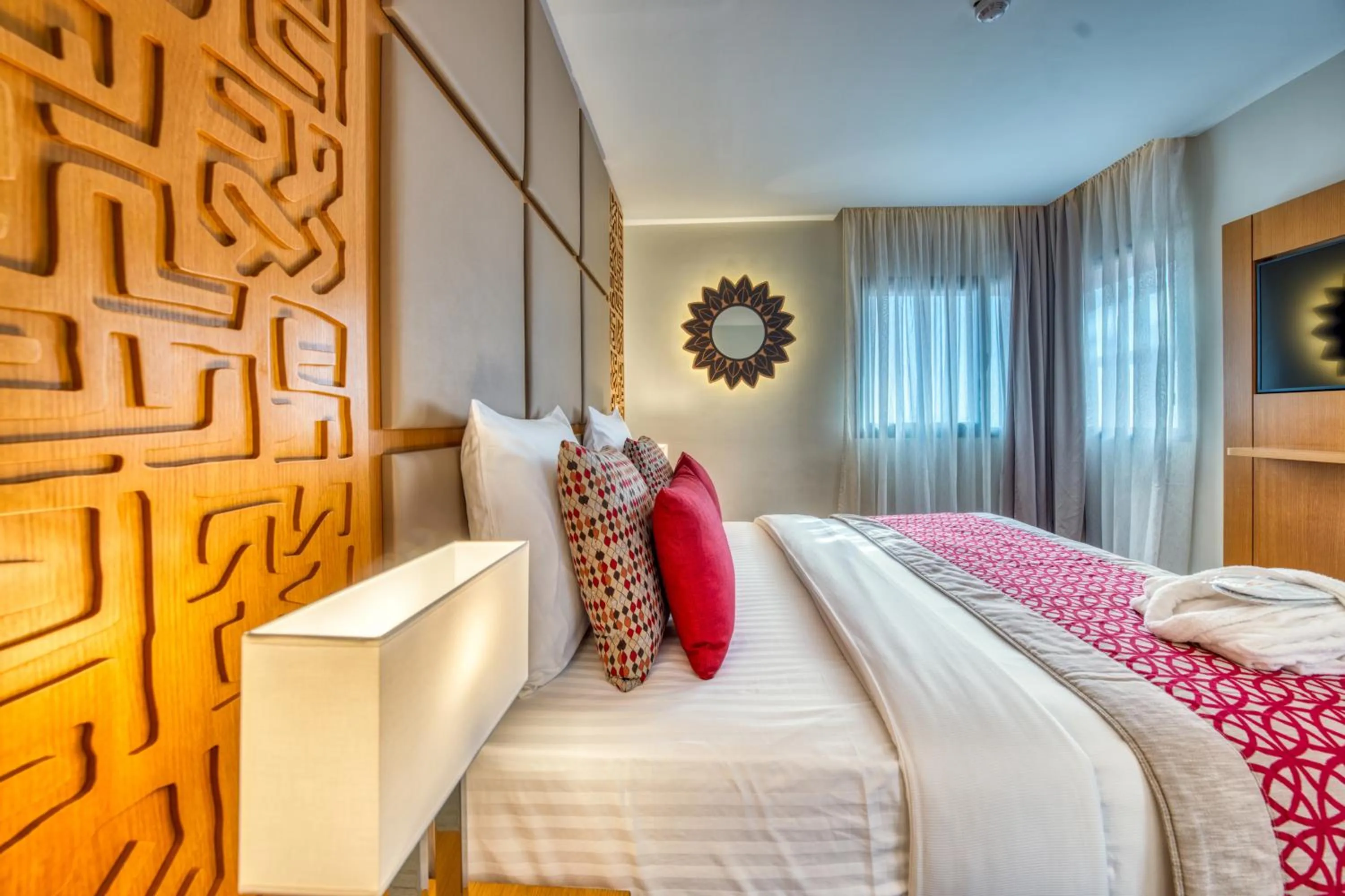 Bed in Azalaï Hôtel Dakar