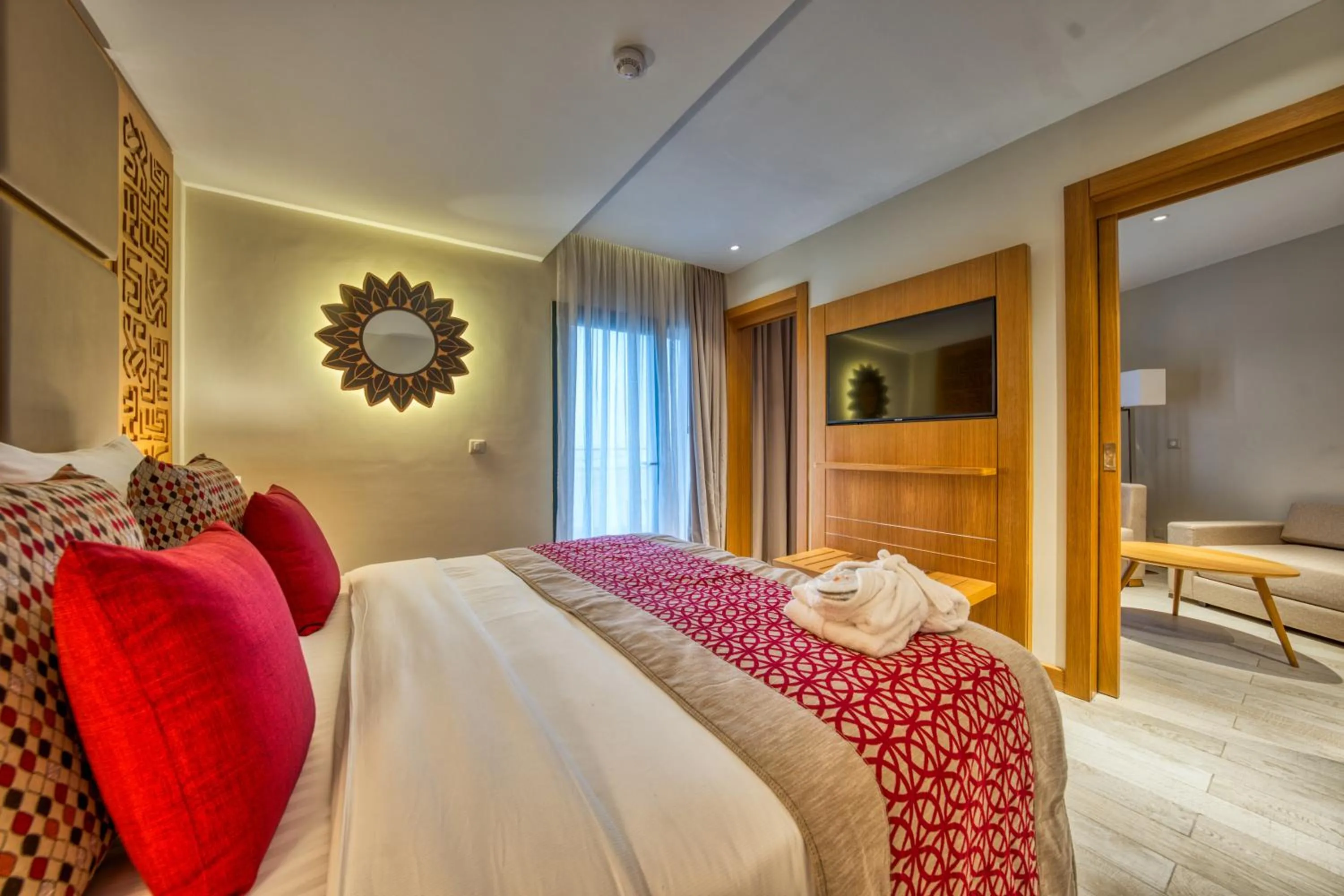 Bed in Azalaï Hôtel Dakar