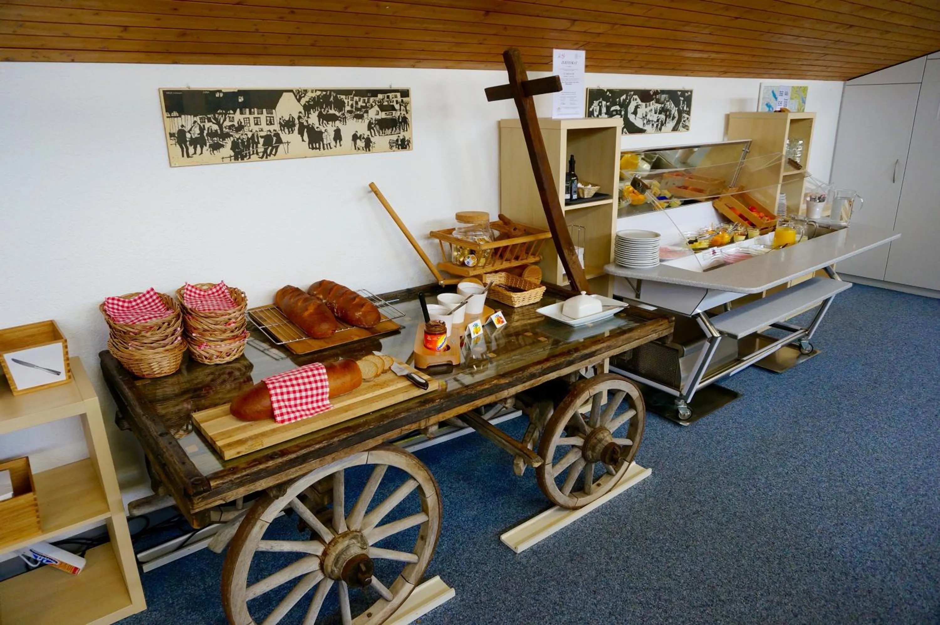 Breakfast in Jugendherberge Romanshorn