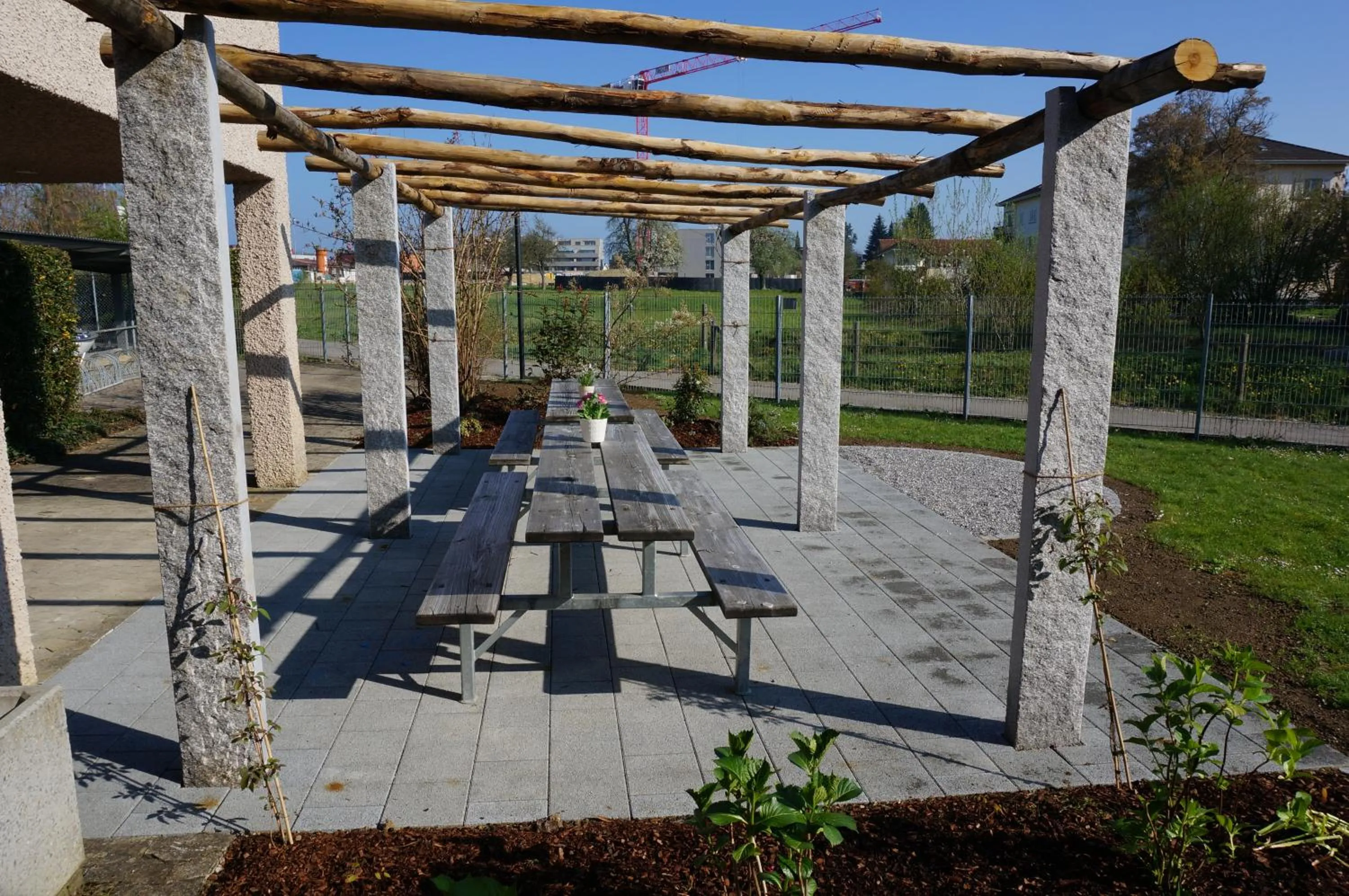 Garden in Jugendherberge Romanshorn