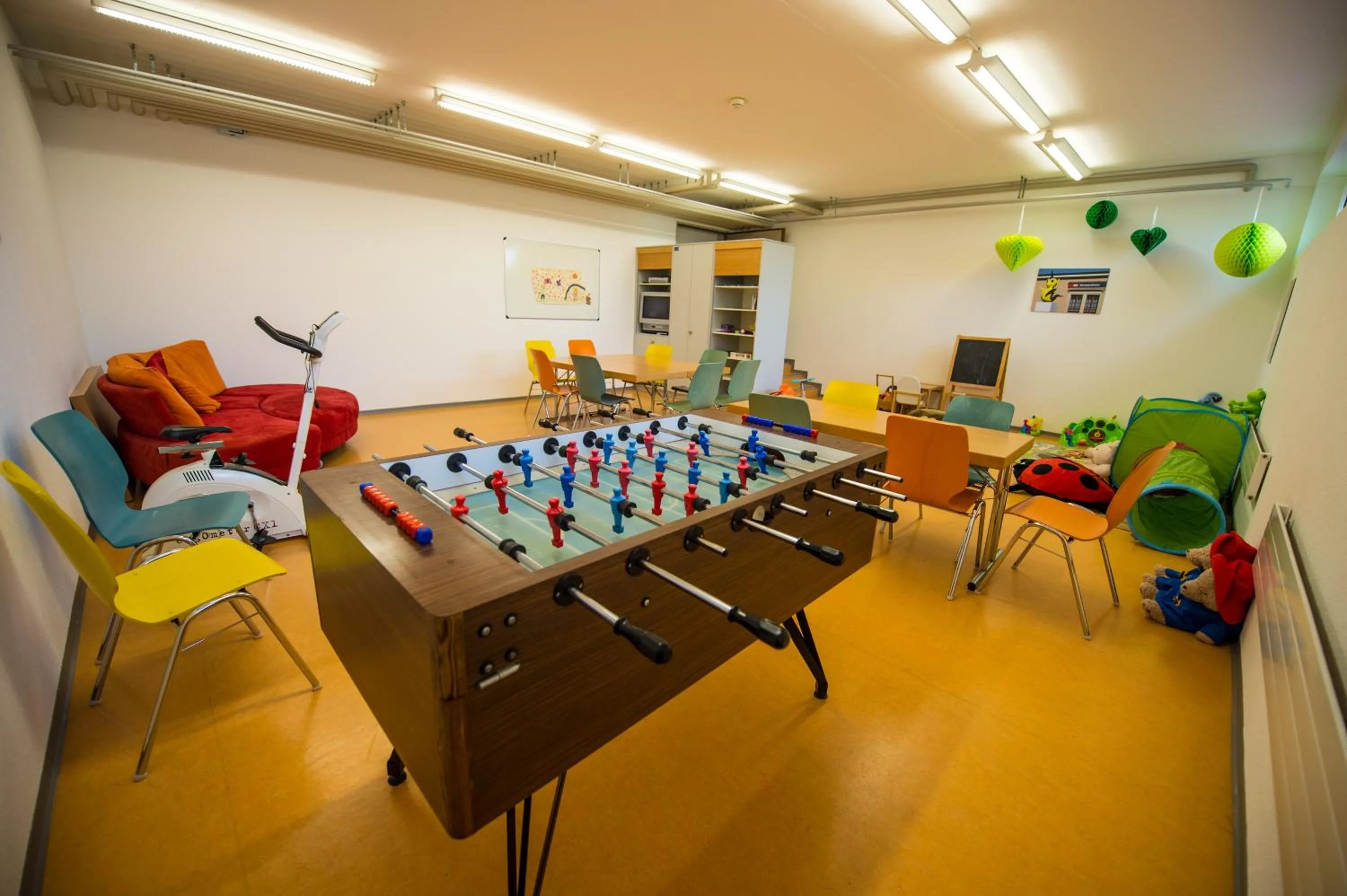 Game Room in Jugendherberge Romanshorn