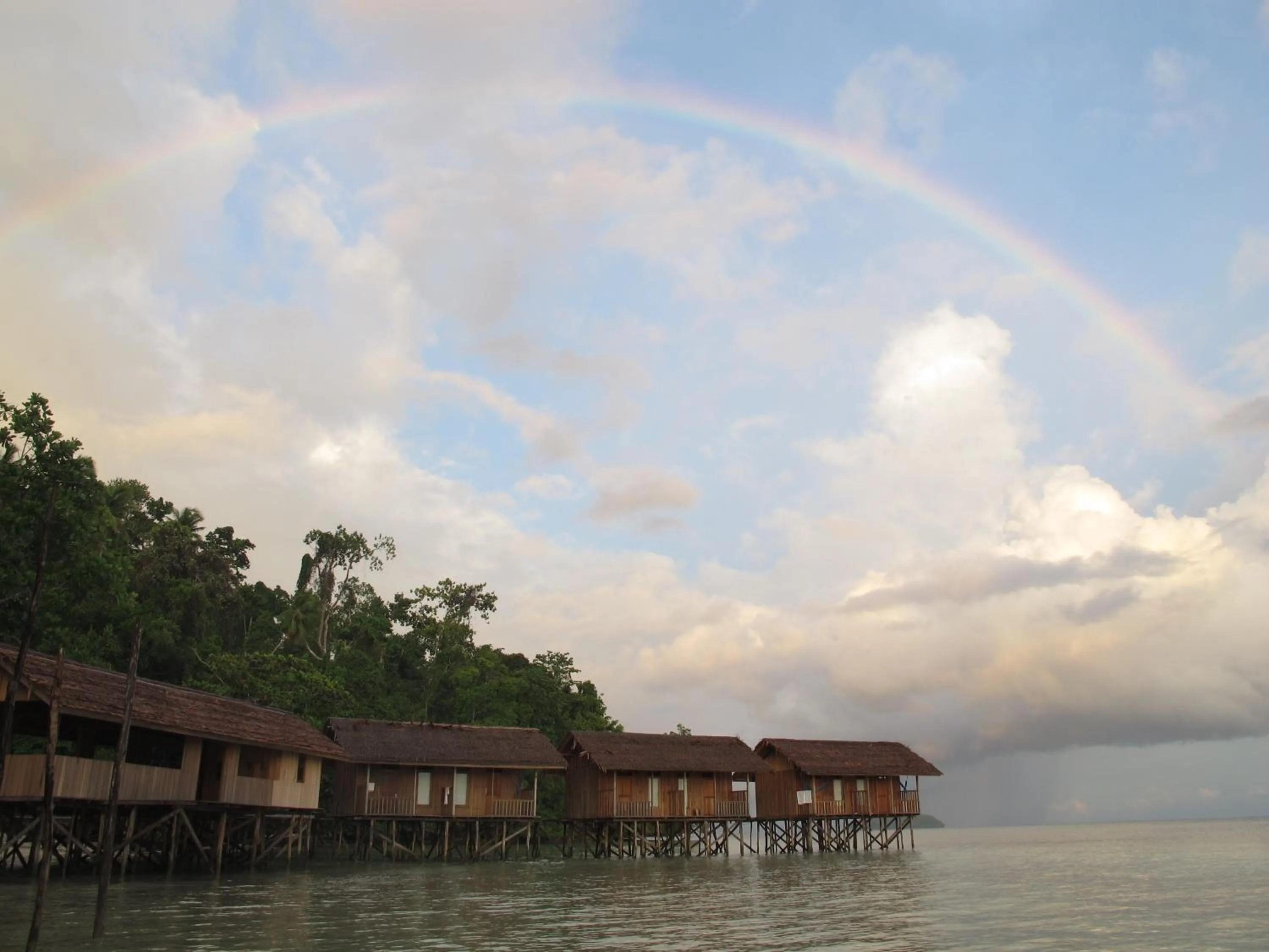 Property building in Hamueco Dive Resort Raja Ampat