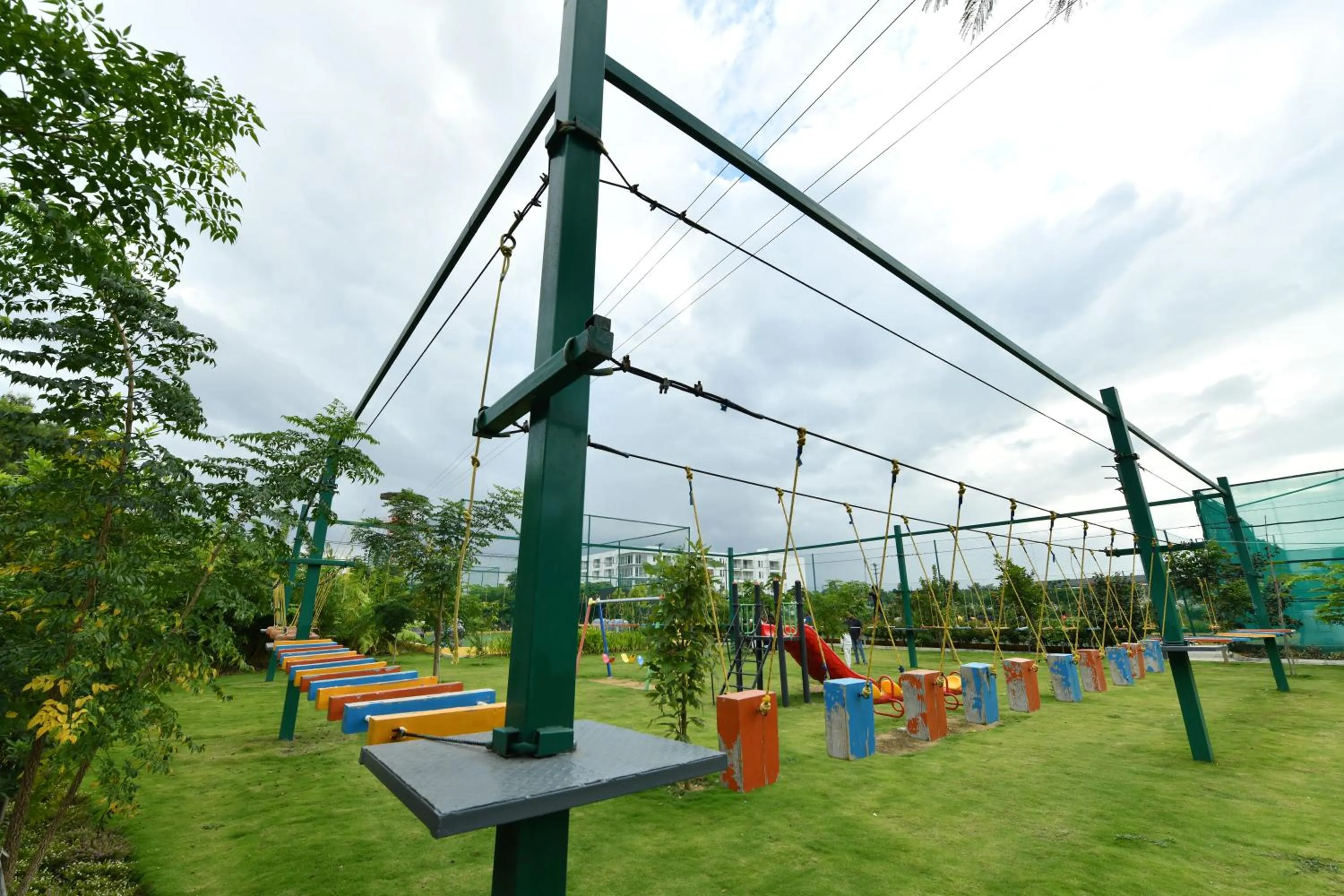 Children play ground in Sportico Resort Bangalore
