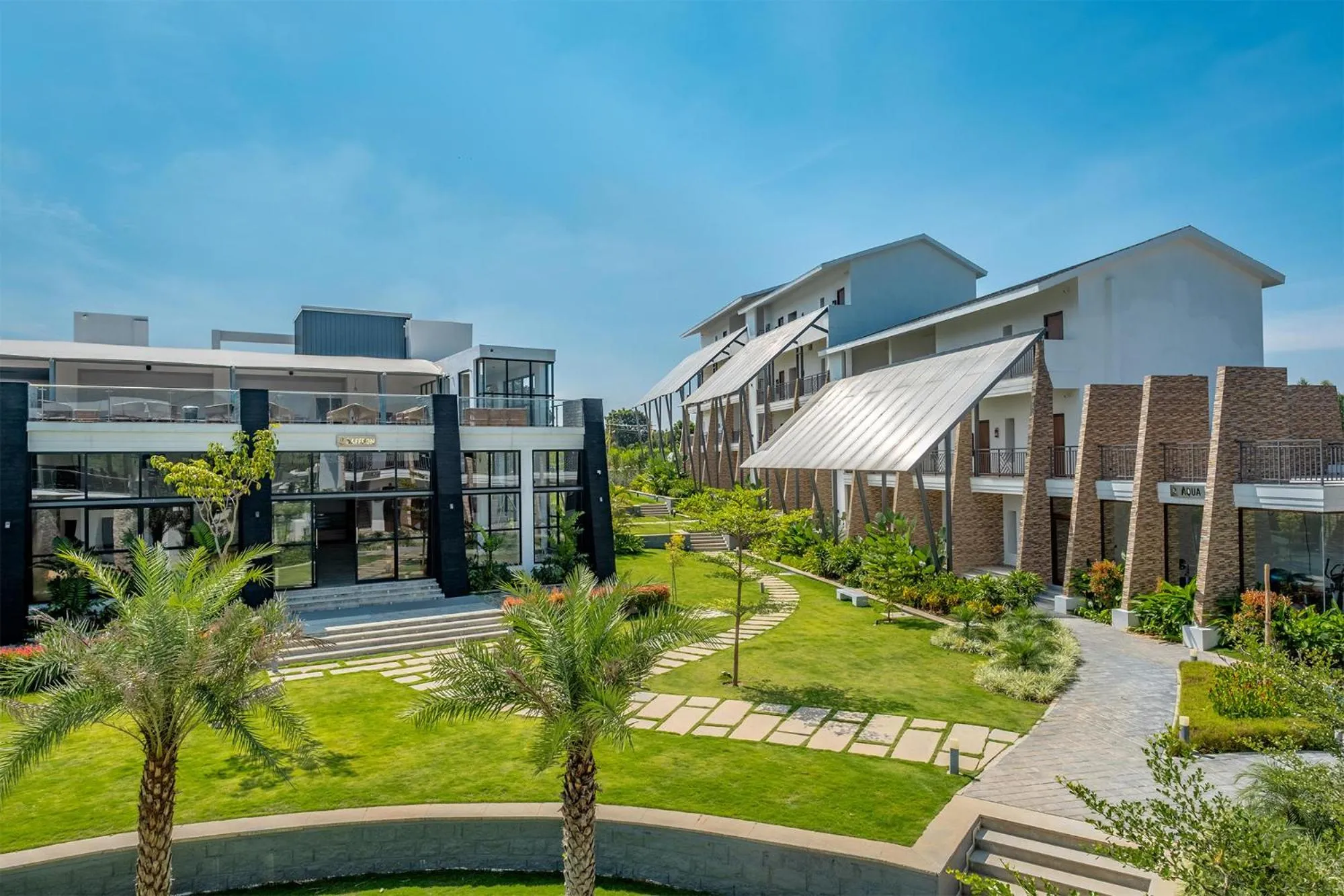 Property building in Sportico Resort Bangalore