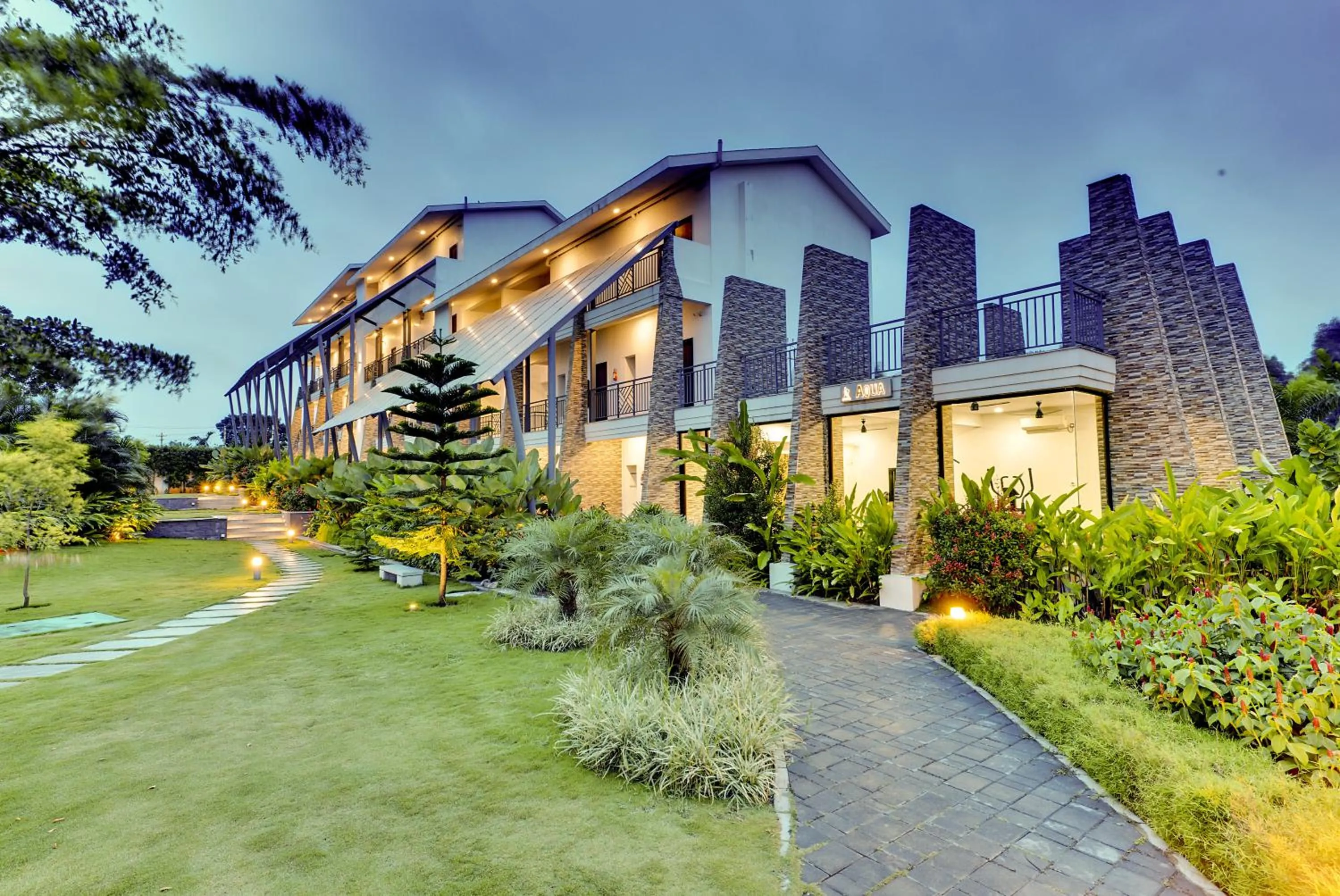 Property building in Sportico Resort Bangalore