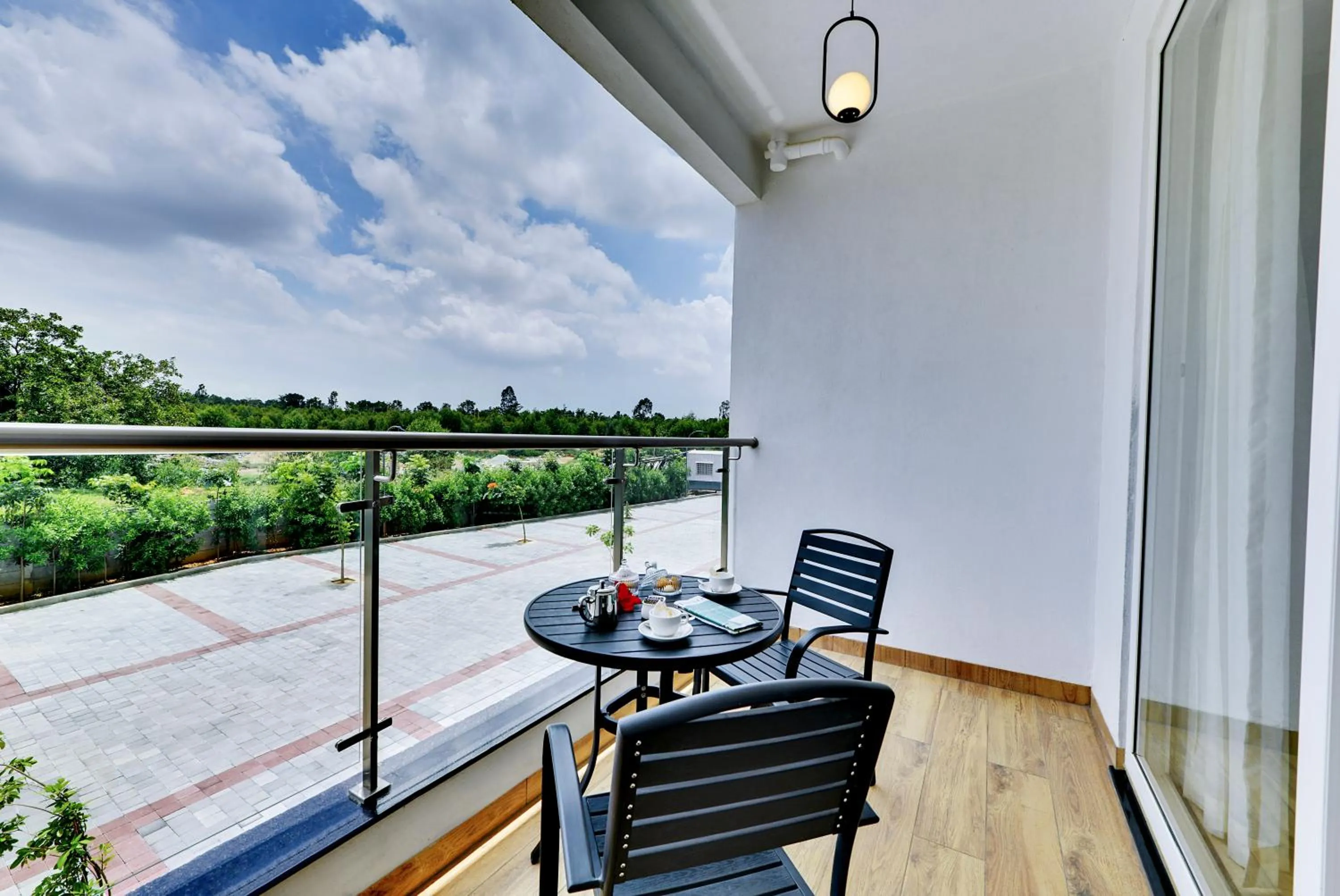 Balcony/Terrace in Sportico Resort Bangalore