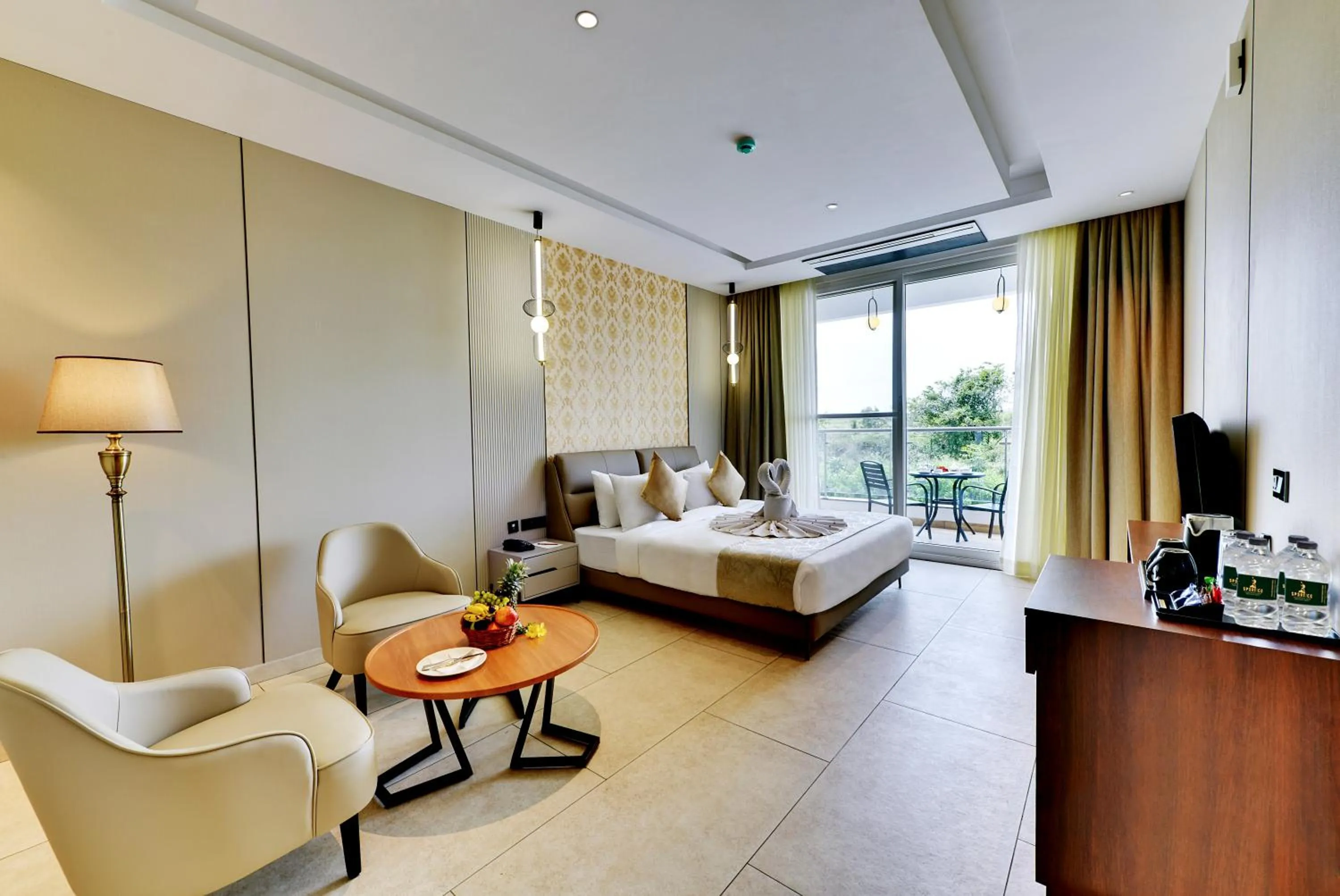 Bedroom, Bed in Sportico Resort Bangalore