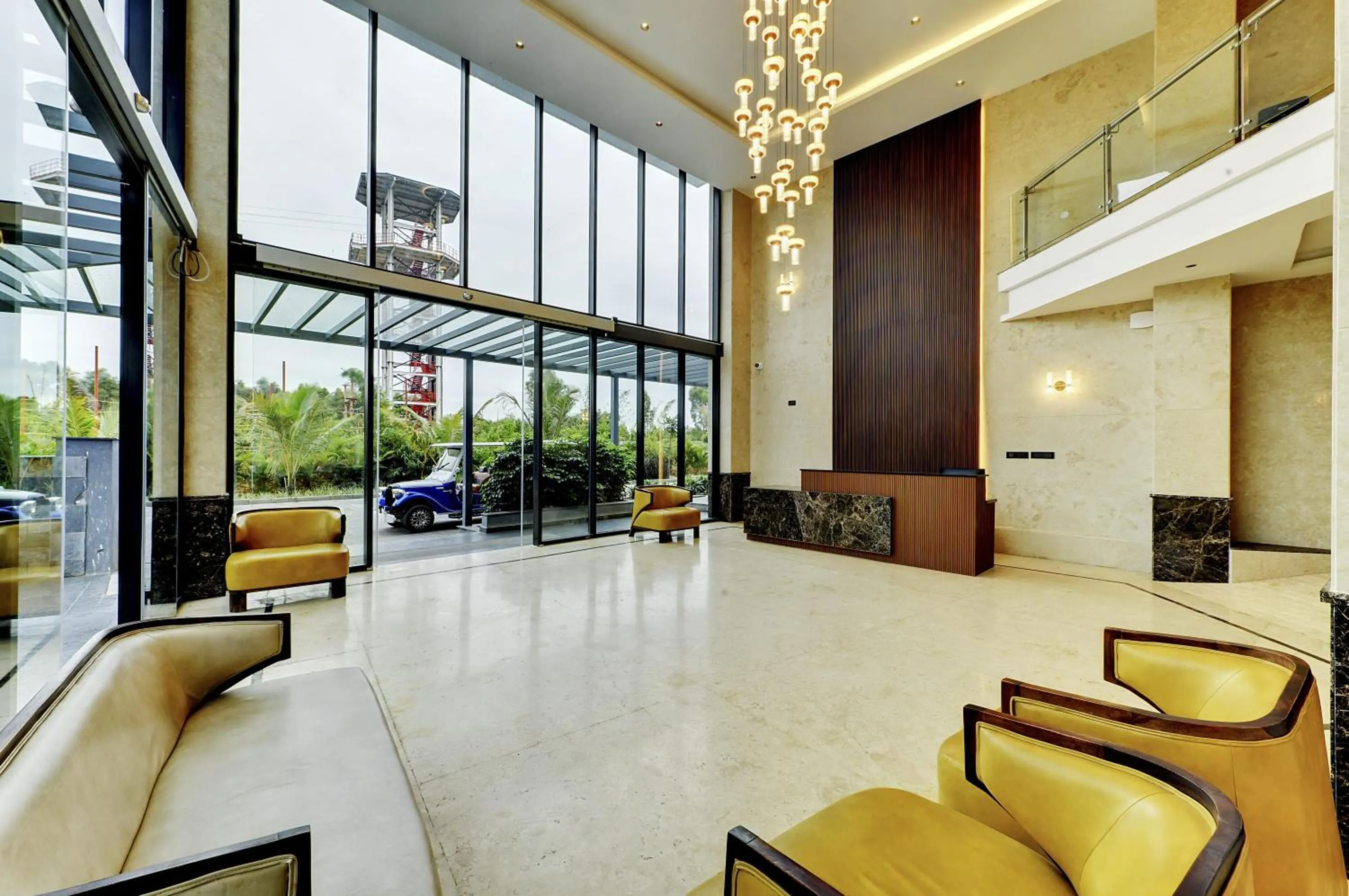 Lobby or reception in Sportico Resort Bangalore