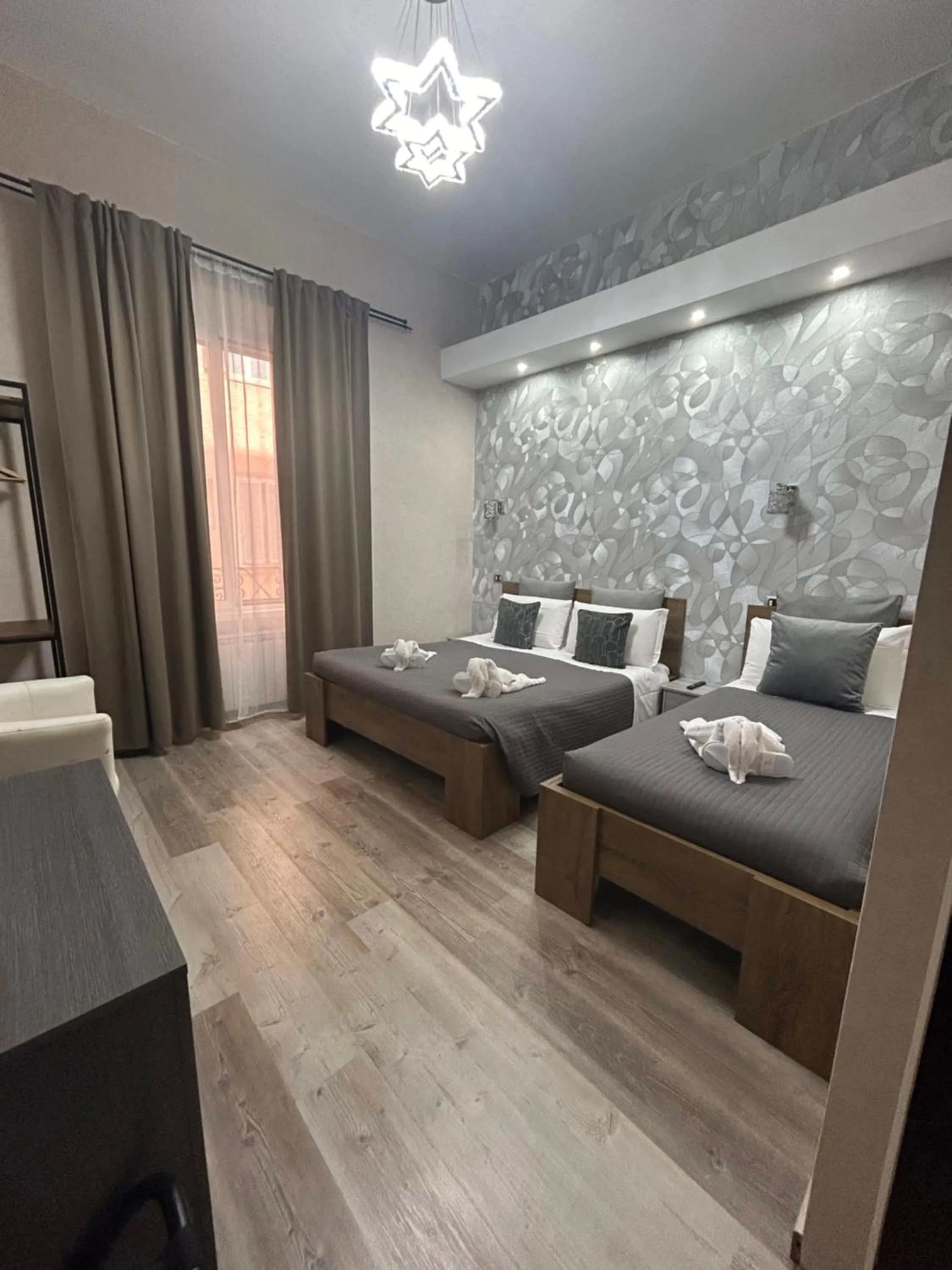 Bedroom, Bed in Vanella Rome Domus