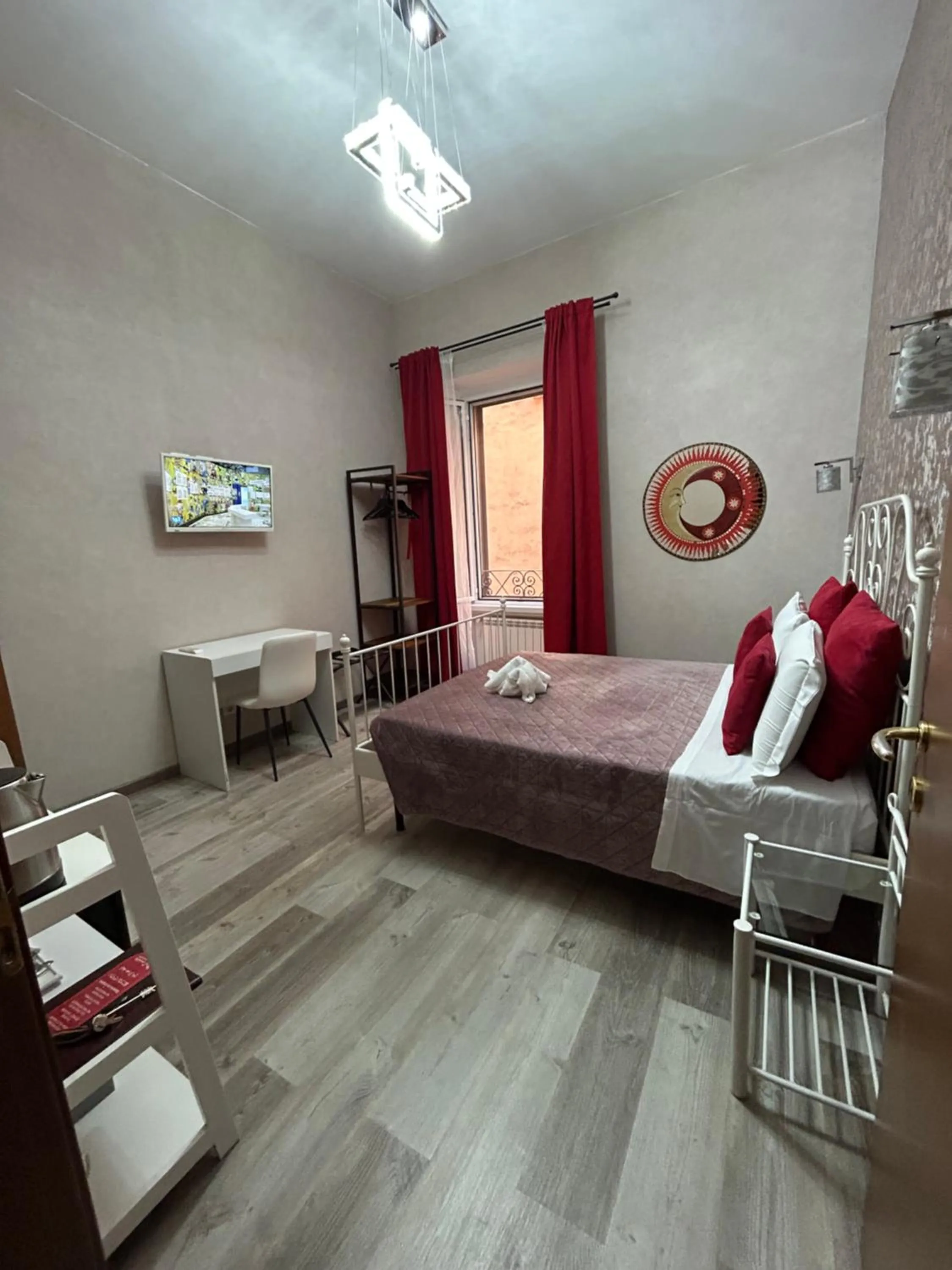 Bed in Vanella Rome Domus