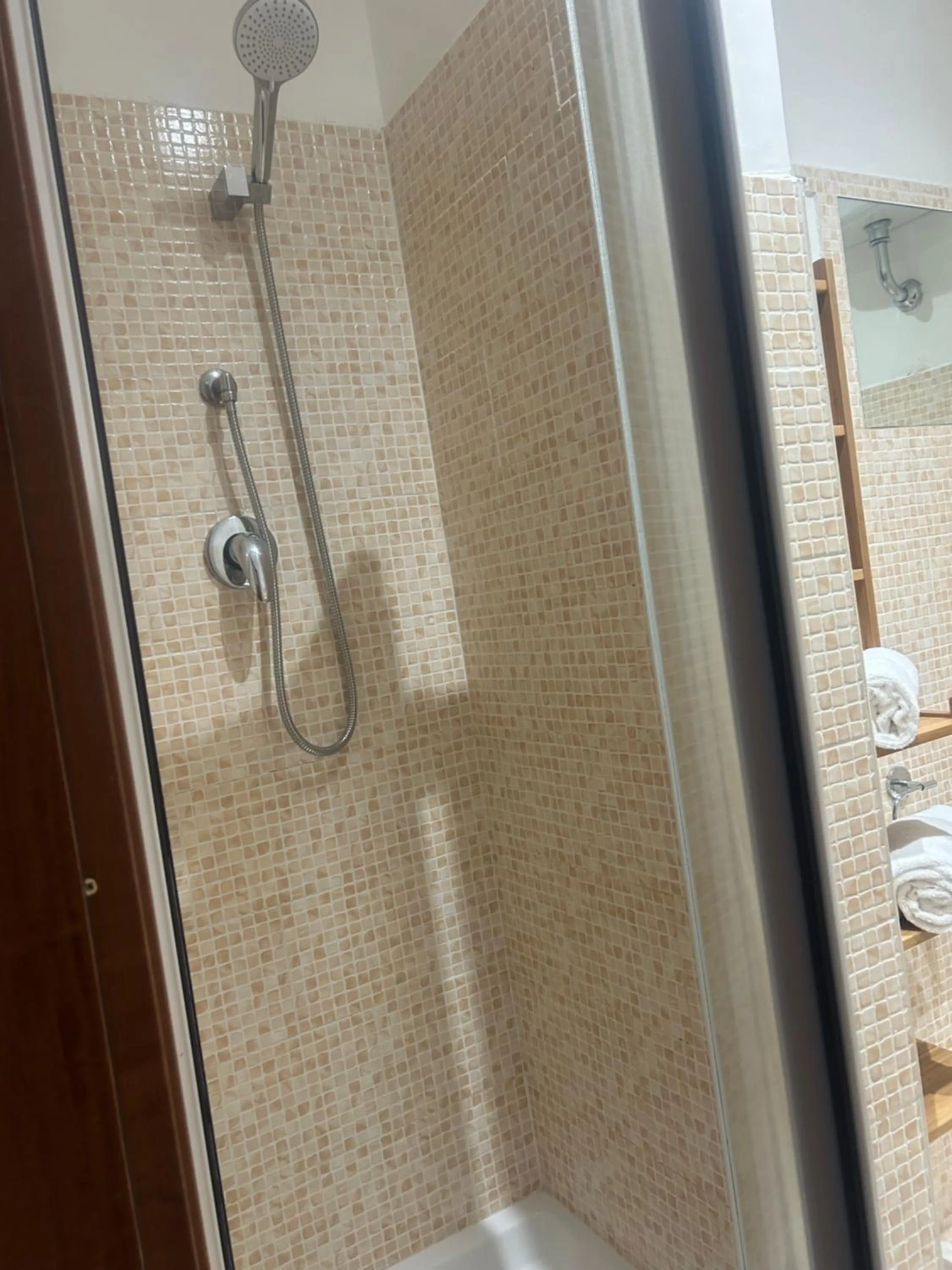 Shower in Vanella Rome Domus