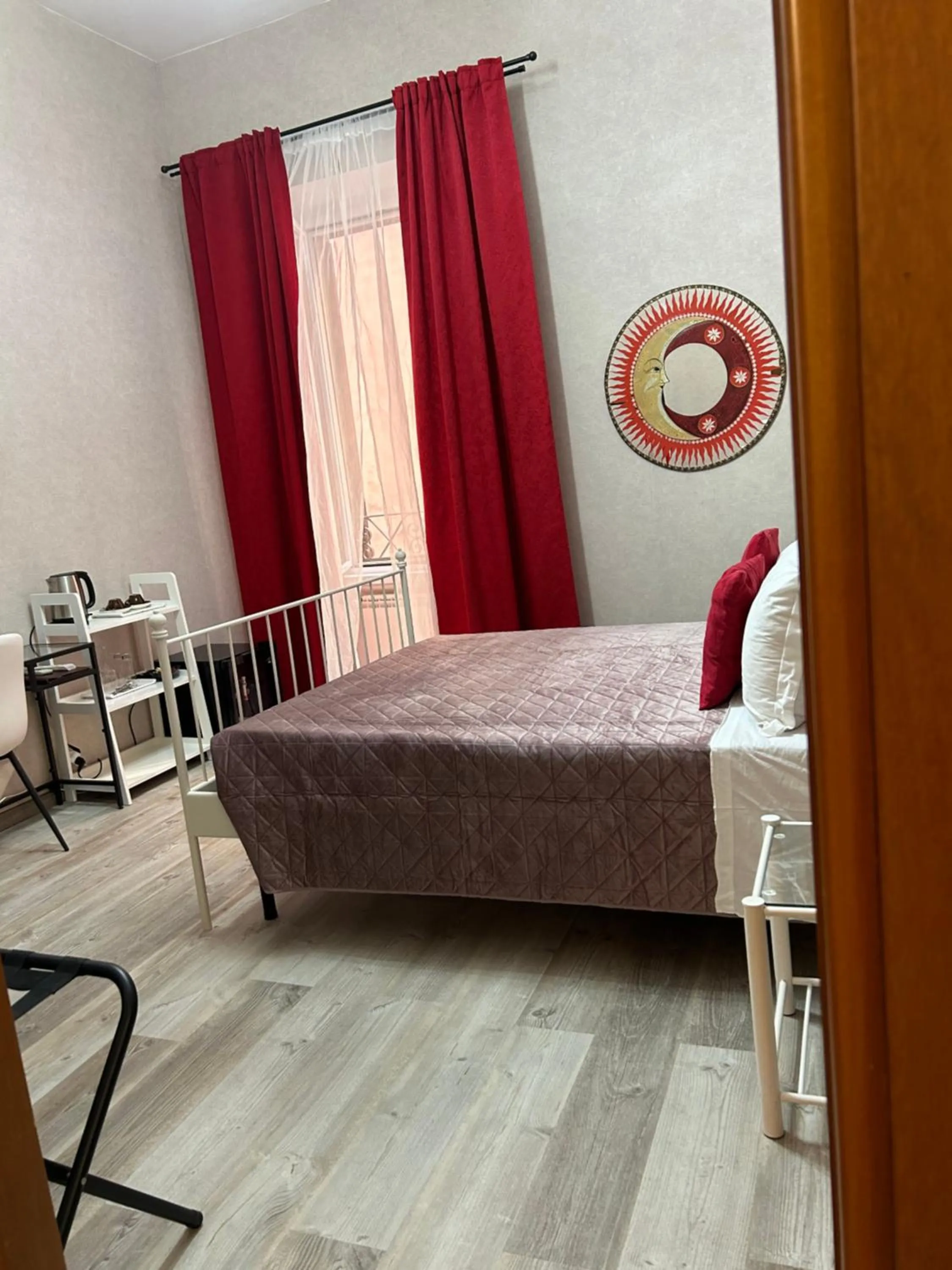 Bed in Vanella Rome Domus