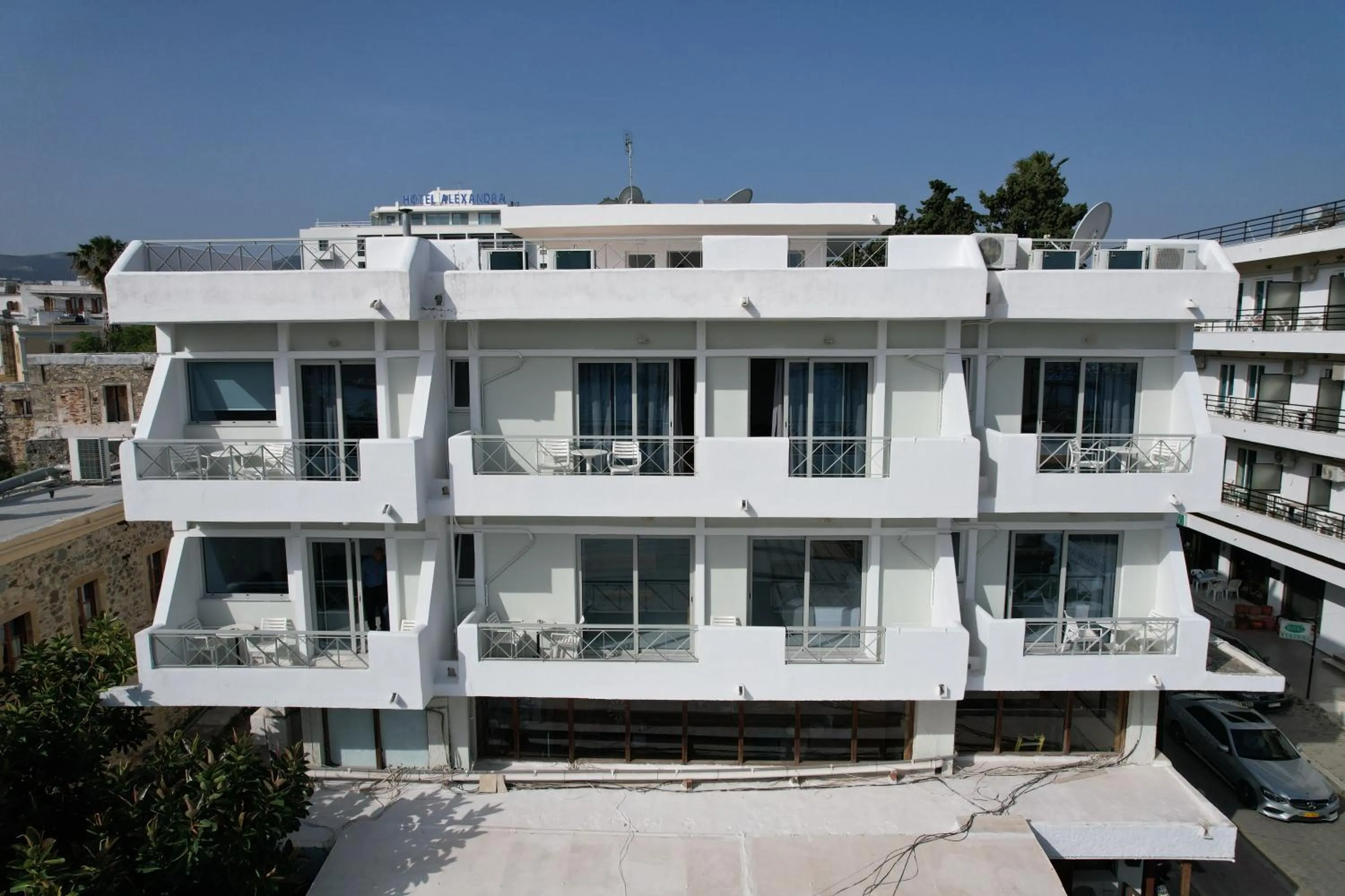 Property building in Jasmine Hotel Apartments