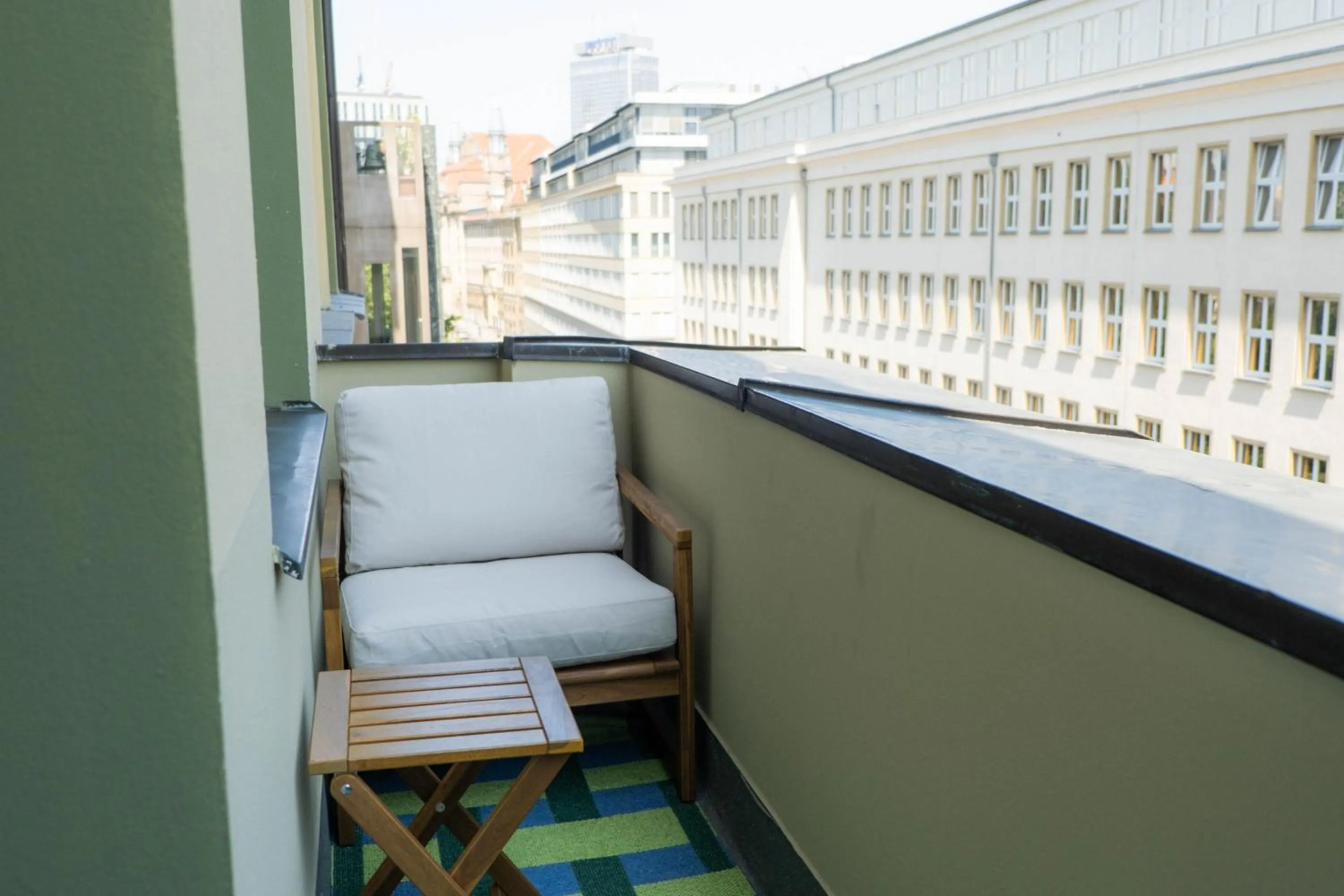 Balcony/Terrace in The Charming by Curt Suites