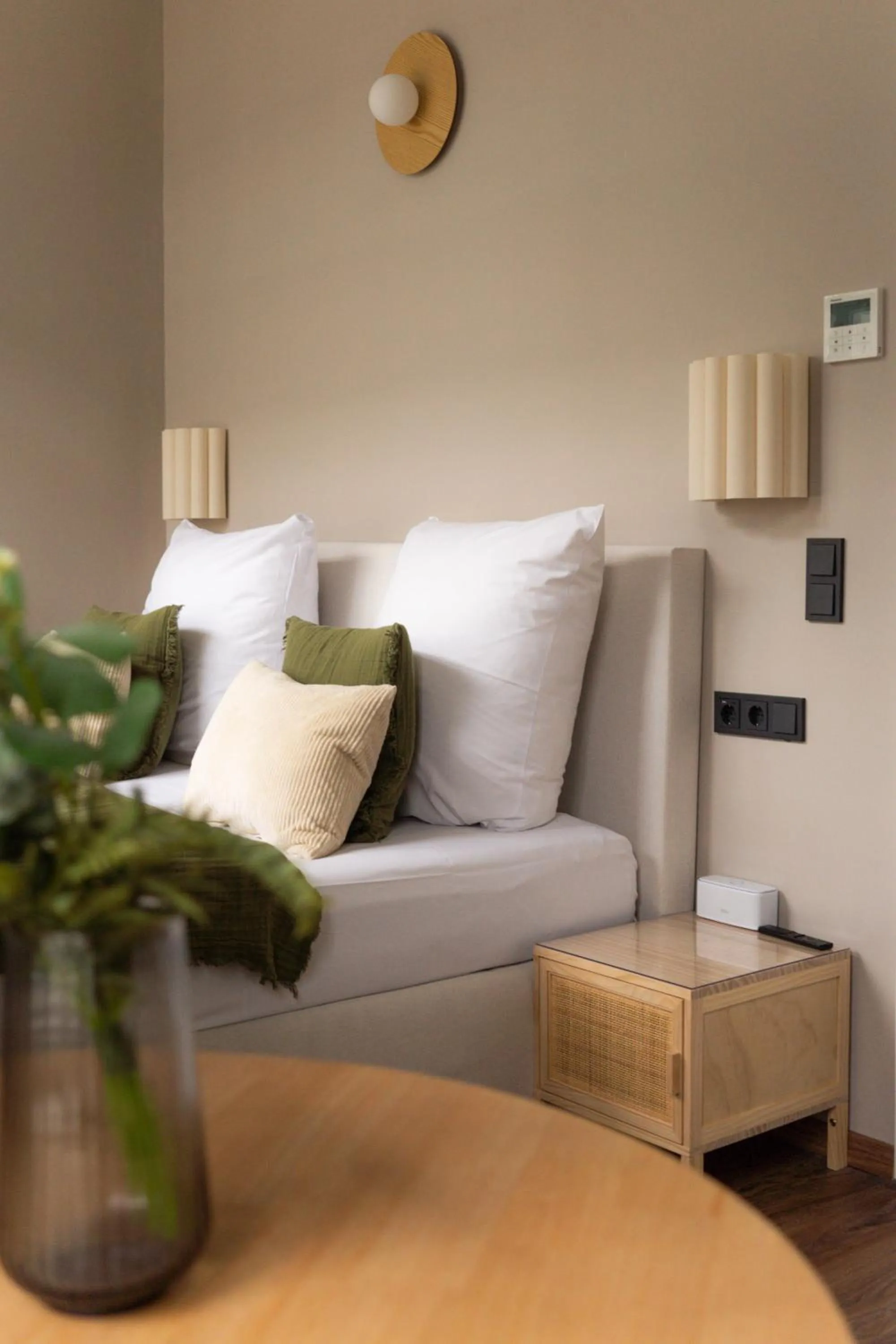 Bedroom in The Charming by Curt Suites