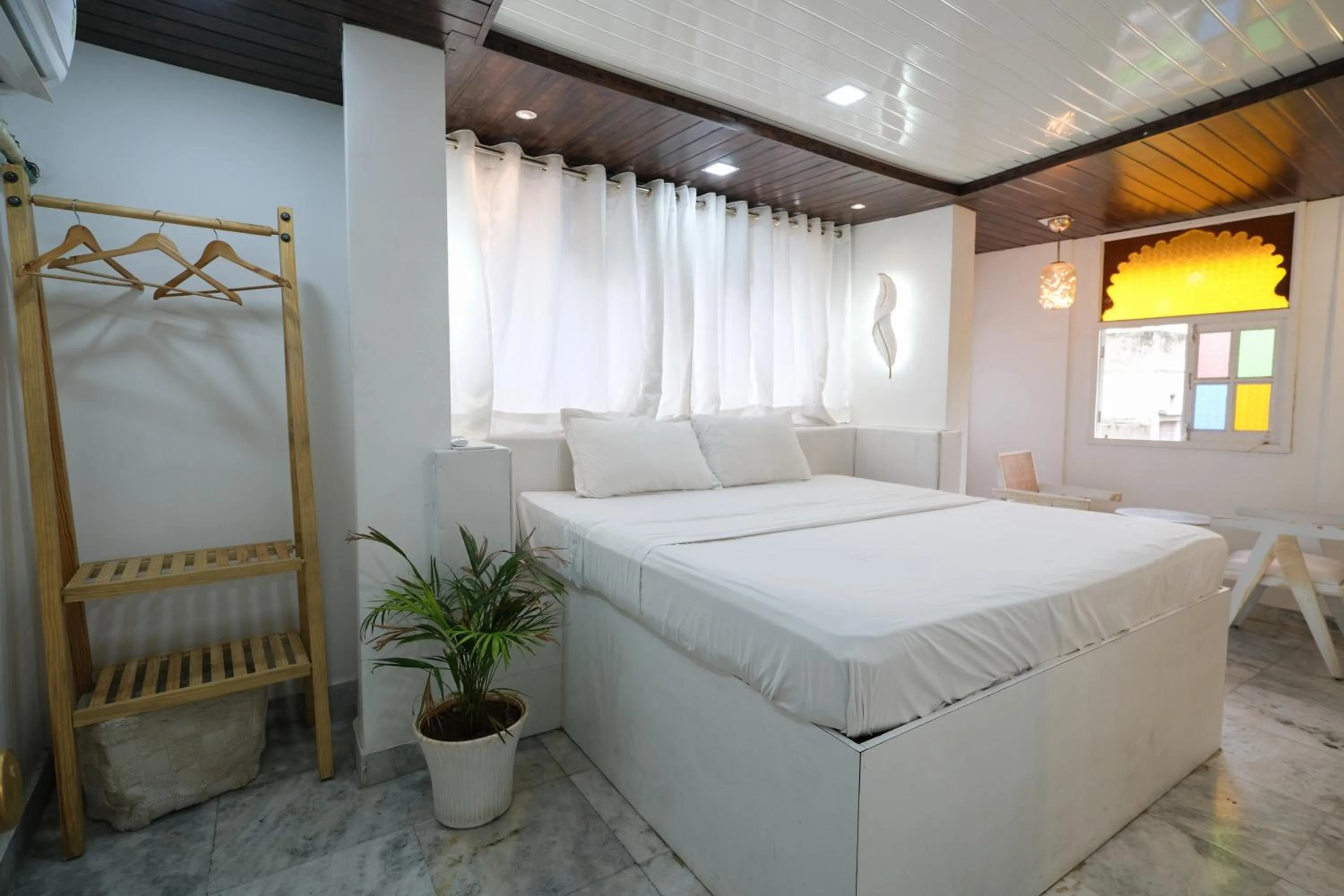 Bed in 3 Raahi Udaipur