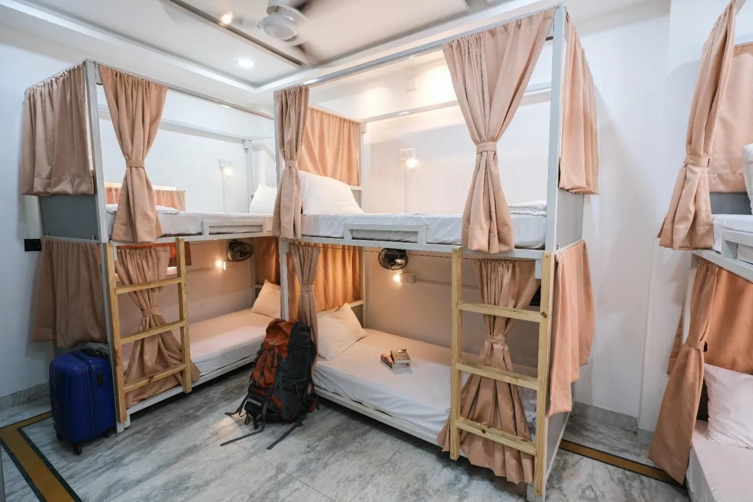 Bed in 3 Raahi Udaipur