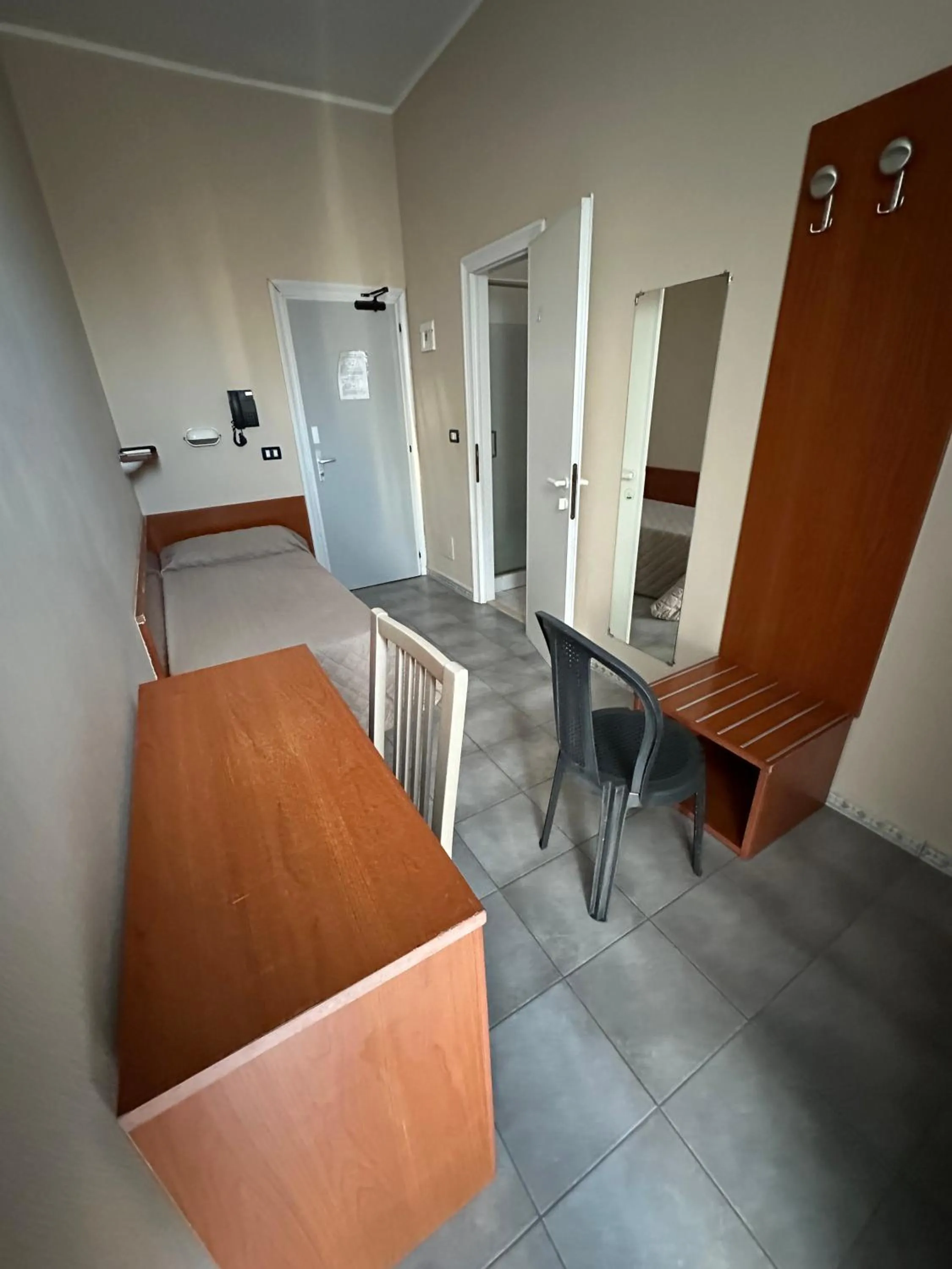 Bed in Hotel Austria