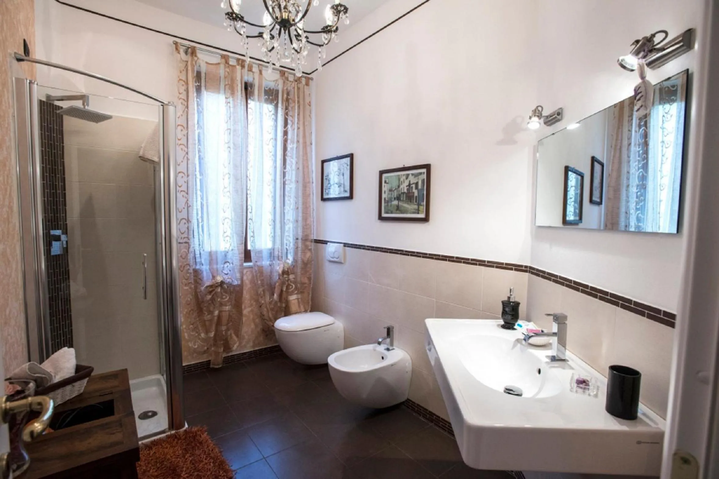 Bathroom in Bed & Breakfast Lujocanda