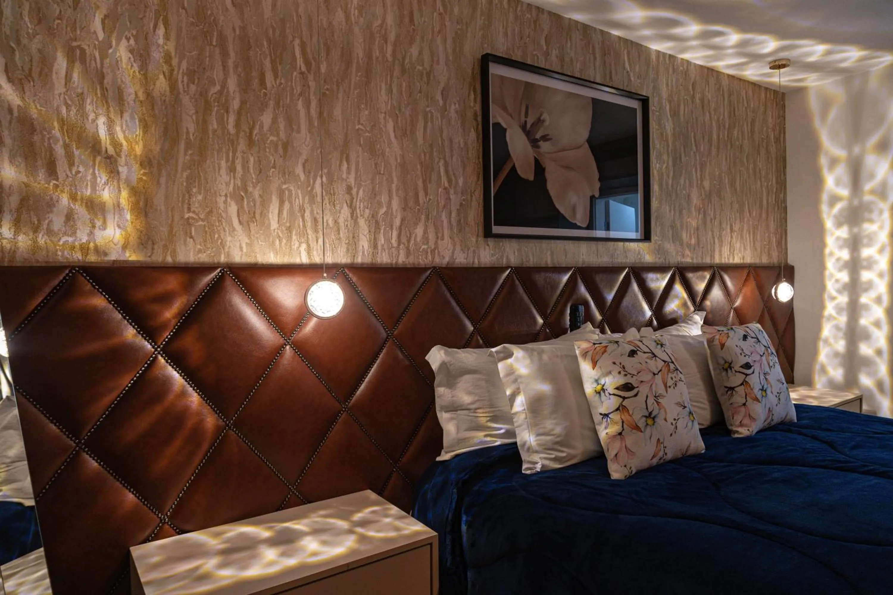 Bed in La Vita Pousada de Charme