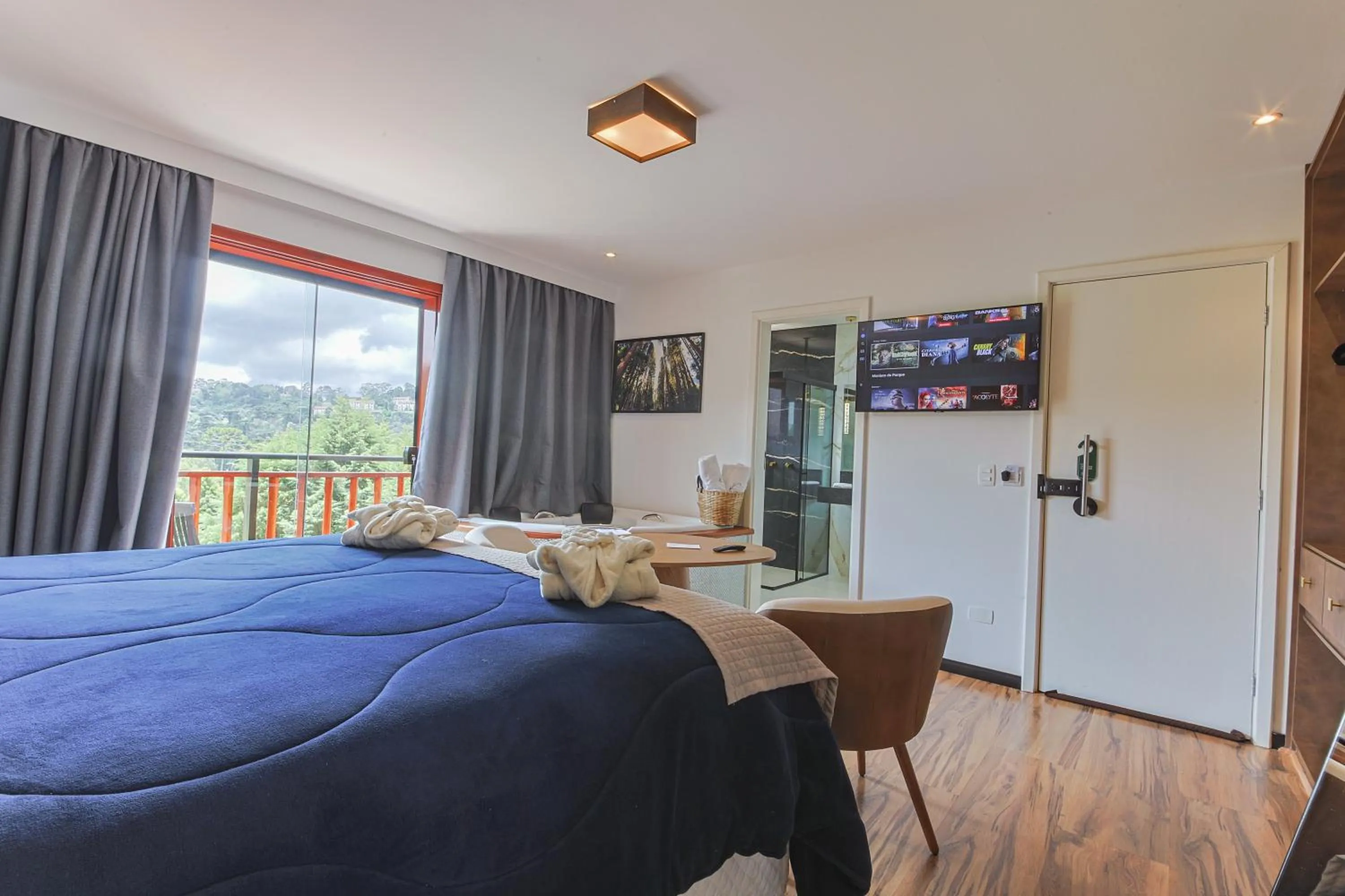 Bed in La Vita Pousada de Charme