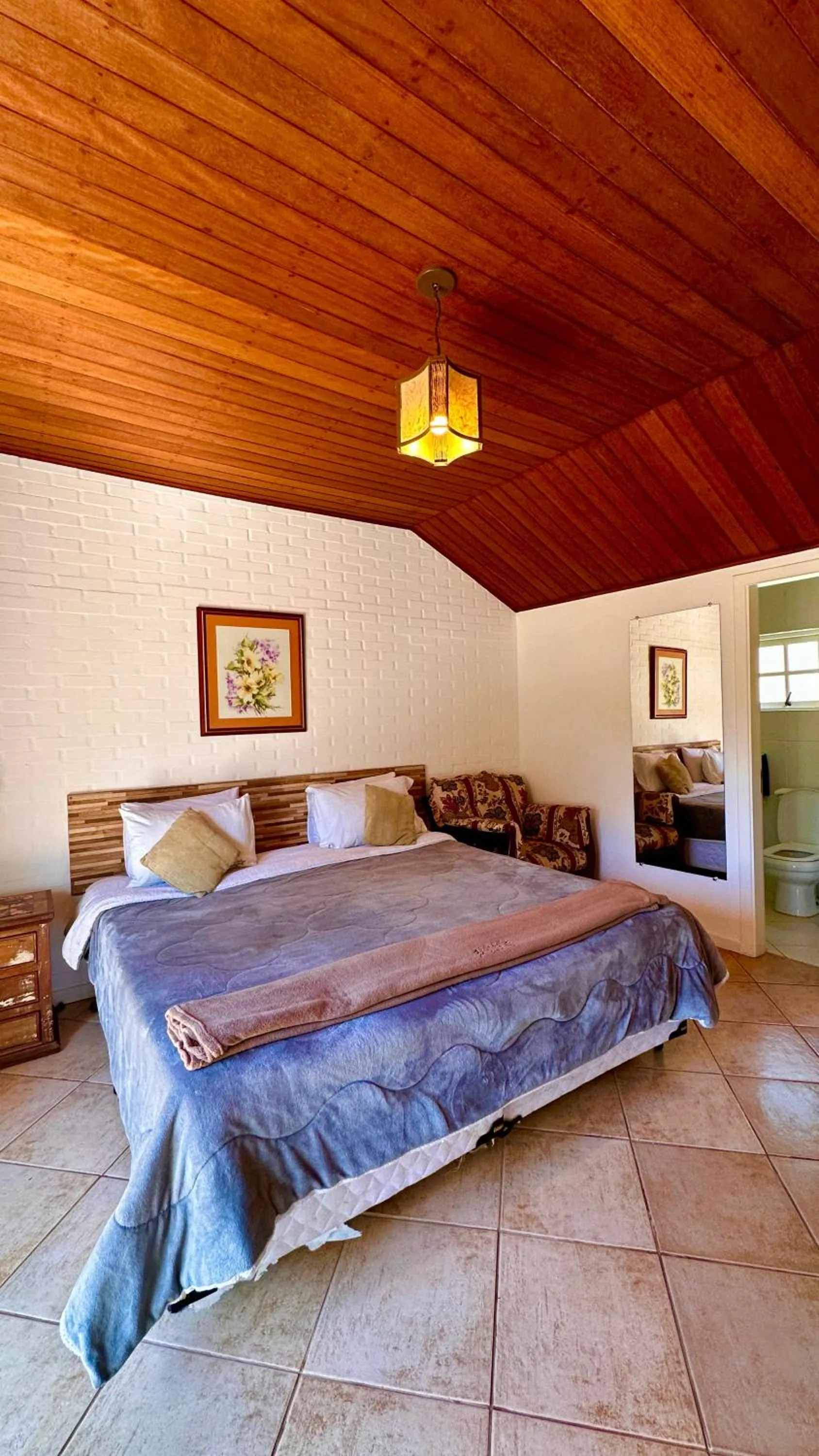 Bed in La Vita Pousada de Charme