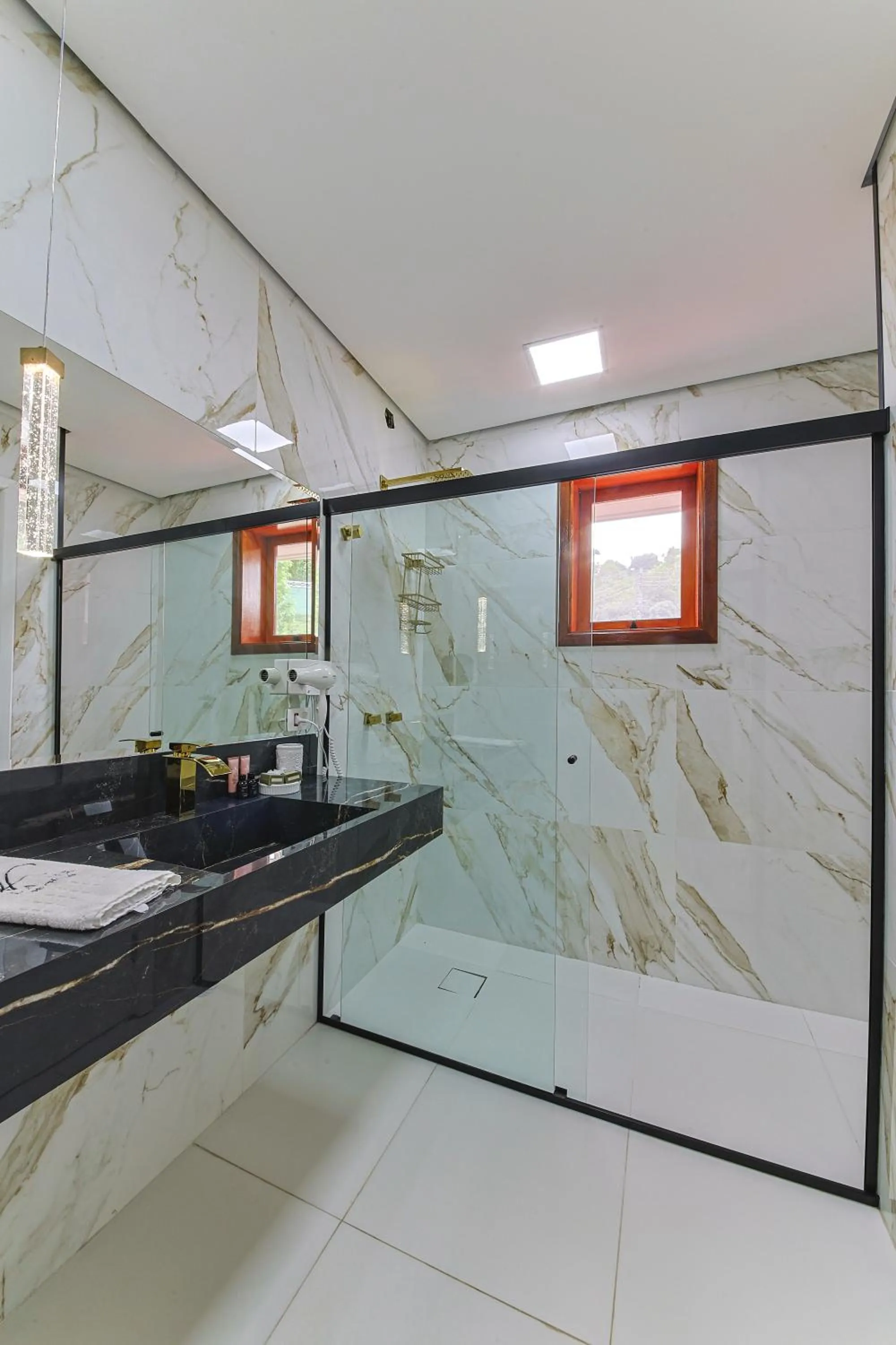 Shower in La Vita Pousada de Charme