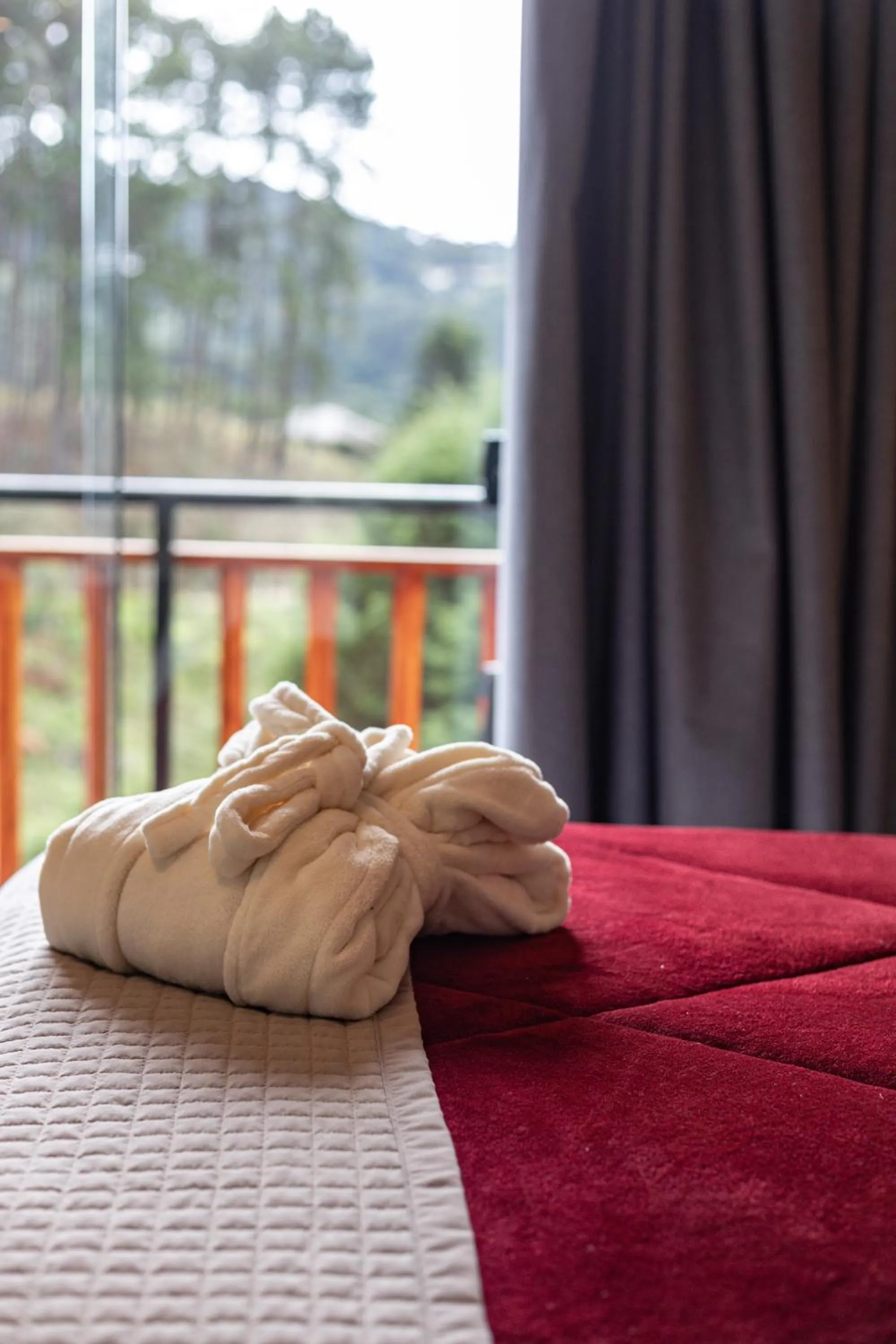 Bed in La Vita Pousada de Charme